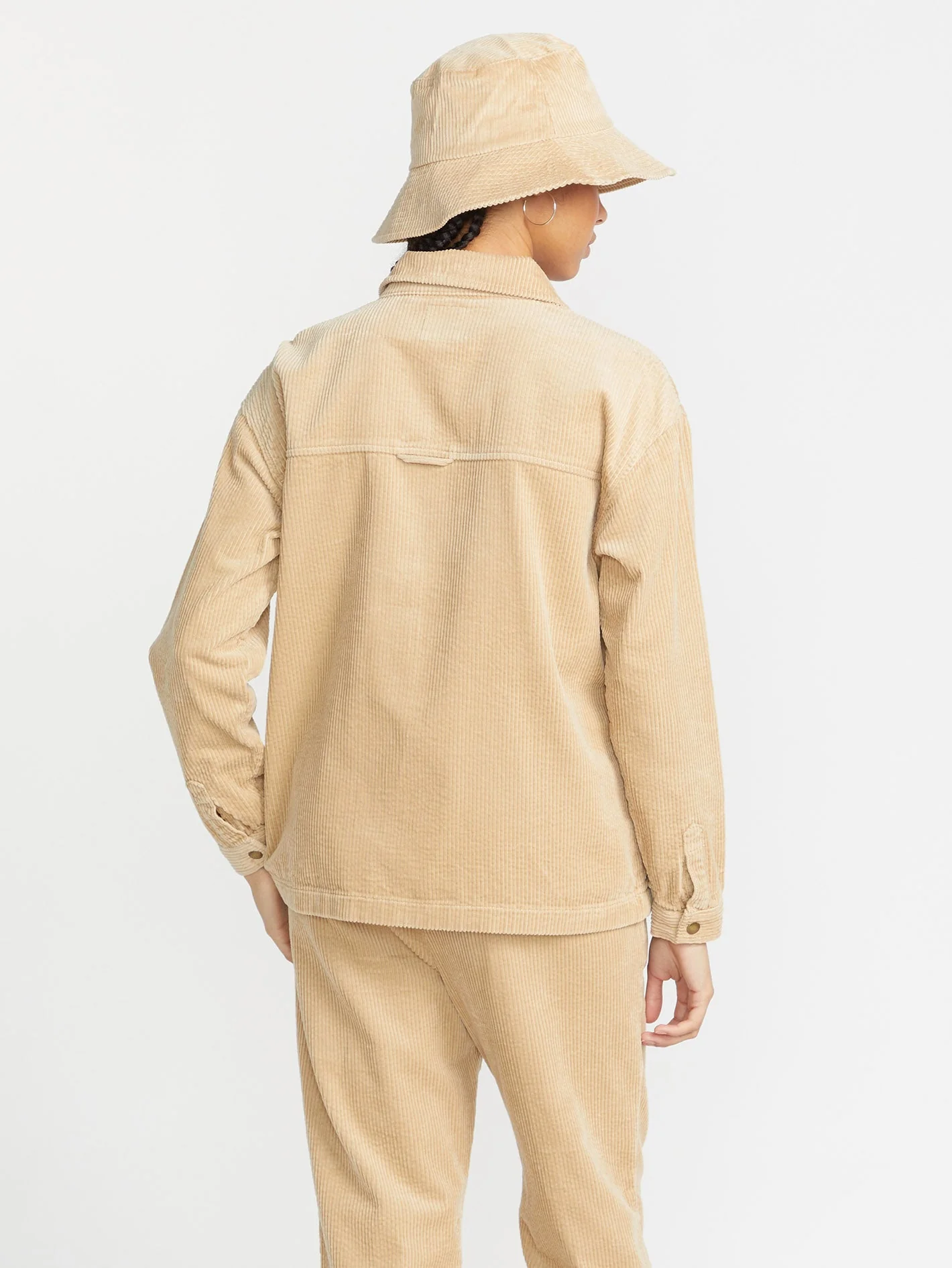 Veste Stone Street Shacket - KHAKI - Image 2