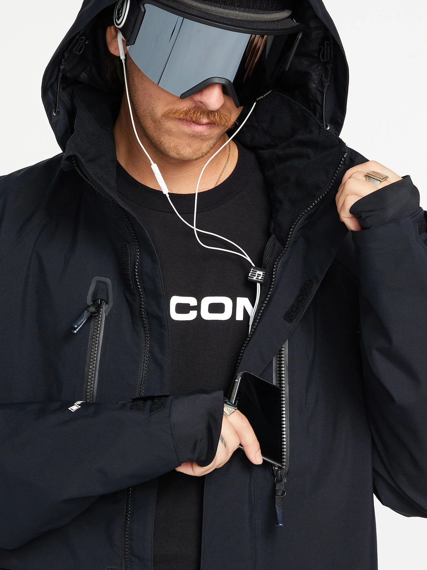 Veste de snow Stone Stretch Gore-Tex - Black - Image 15