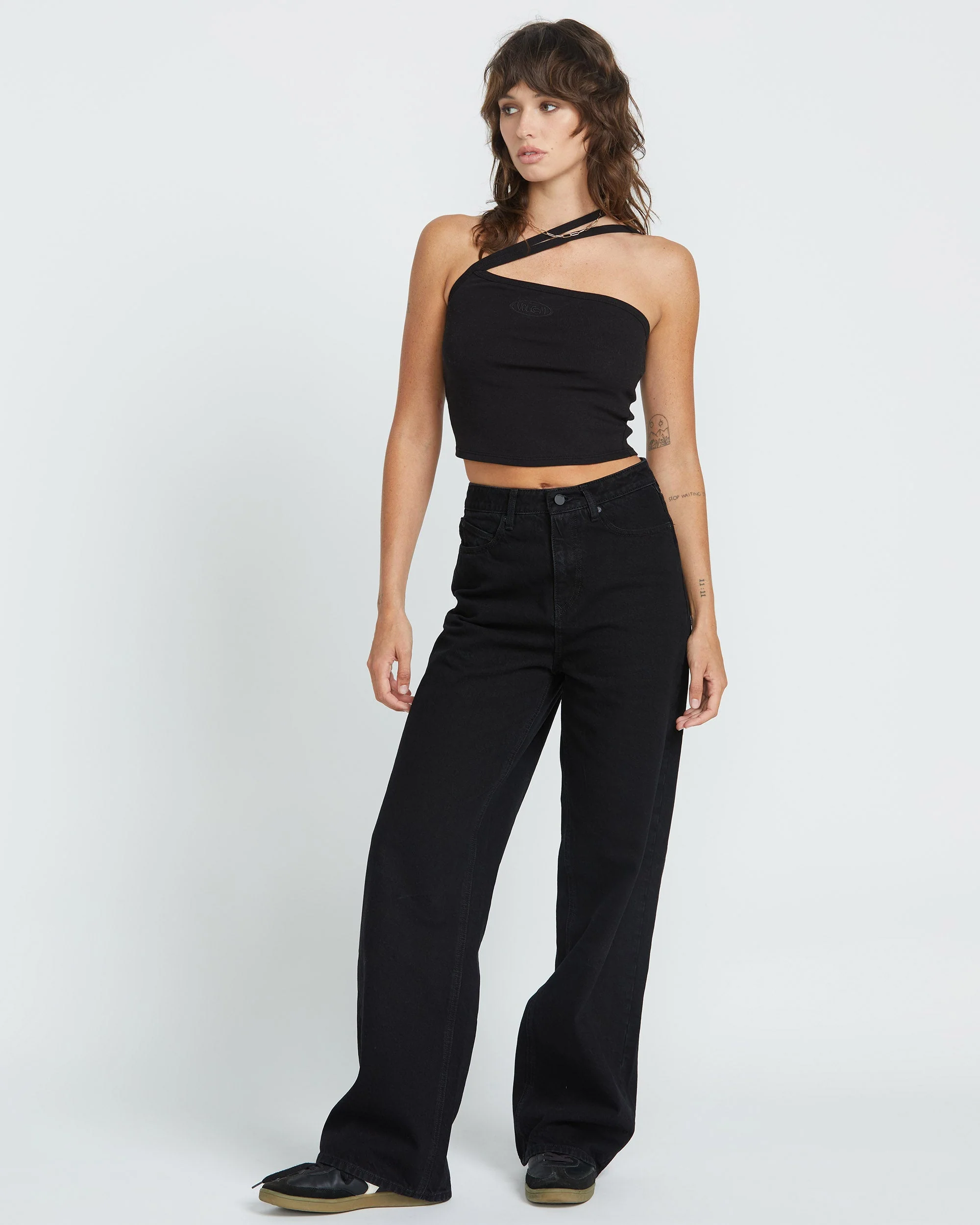 Jean Stoned Boyfriend High Rise - BLACK - Image 6