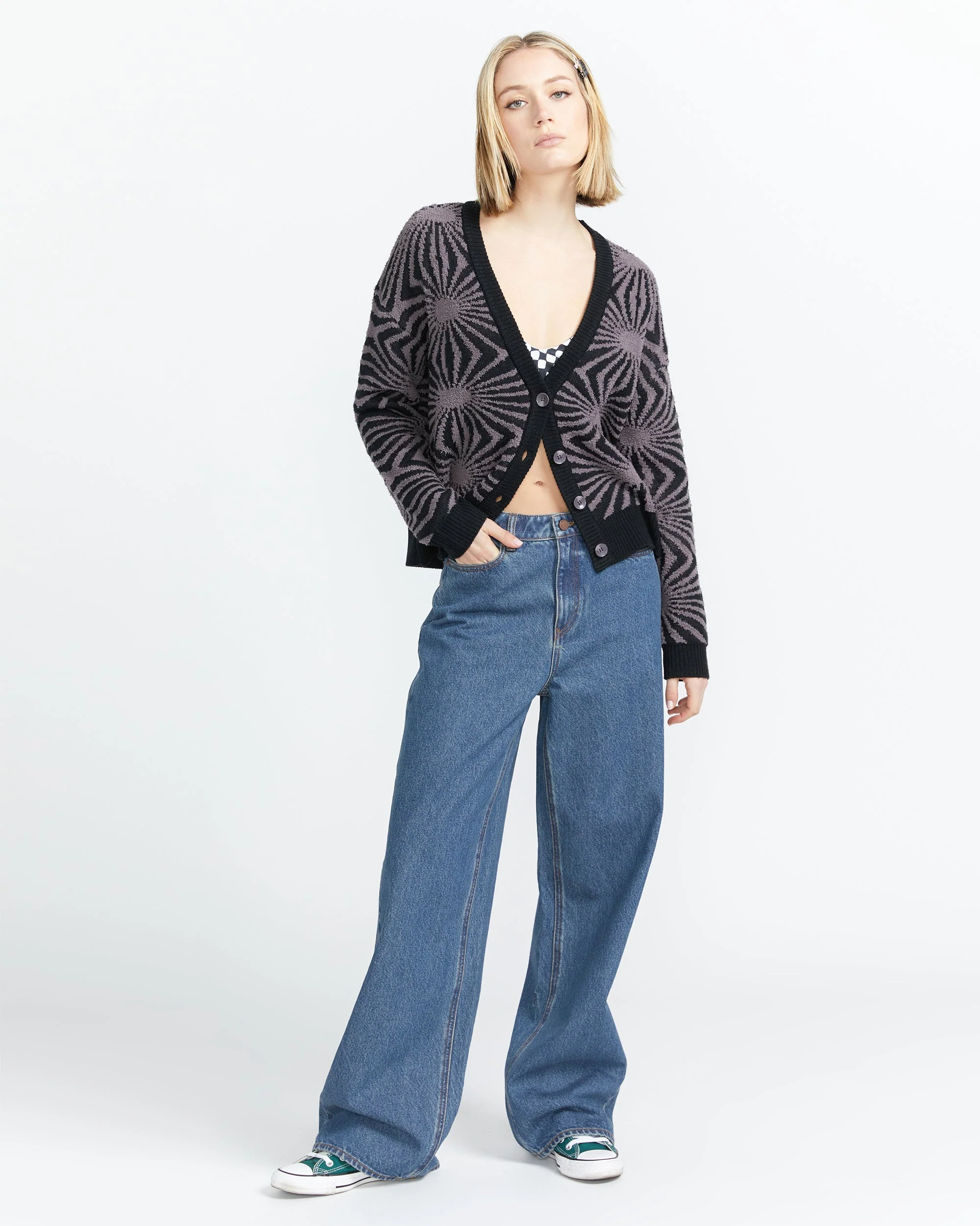 Jean Stoned High Rise - Indigo Ridge Wash - Image 3