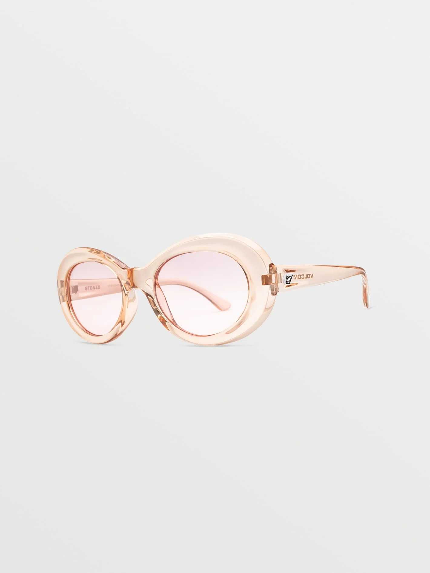 Lunettes de soleil Stoned Gloss Quail Feather (Verres roses) - FEATHER GREY - Image 2