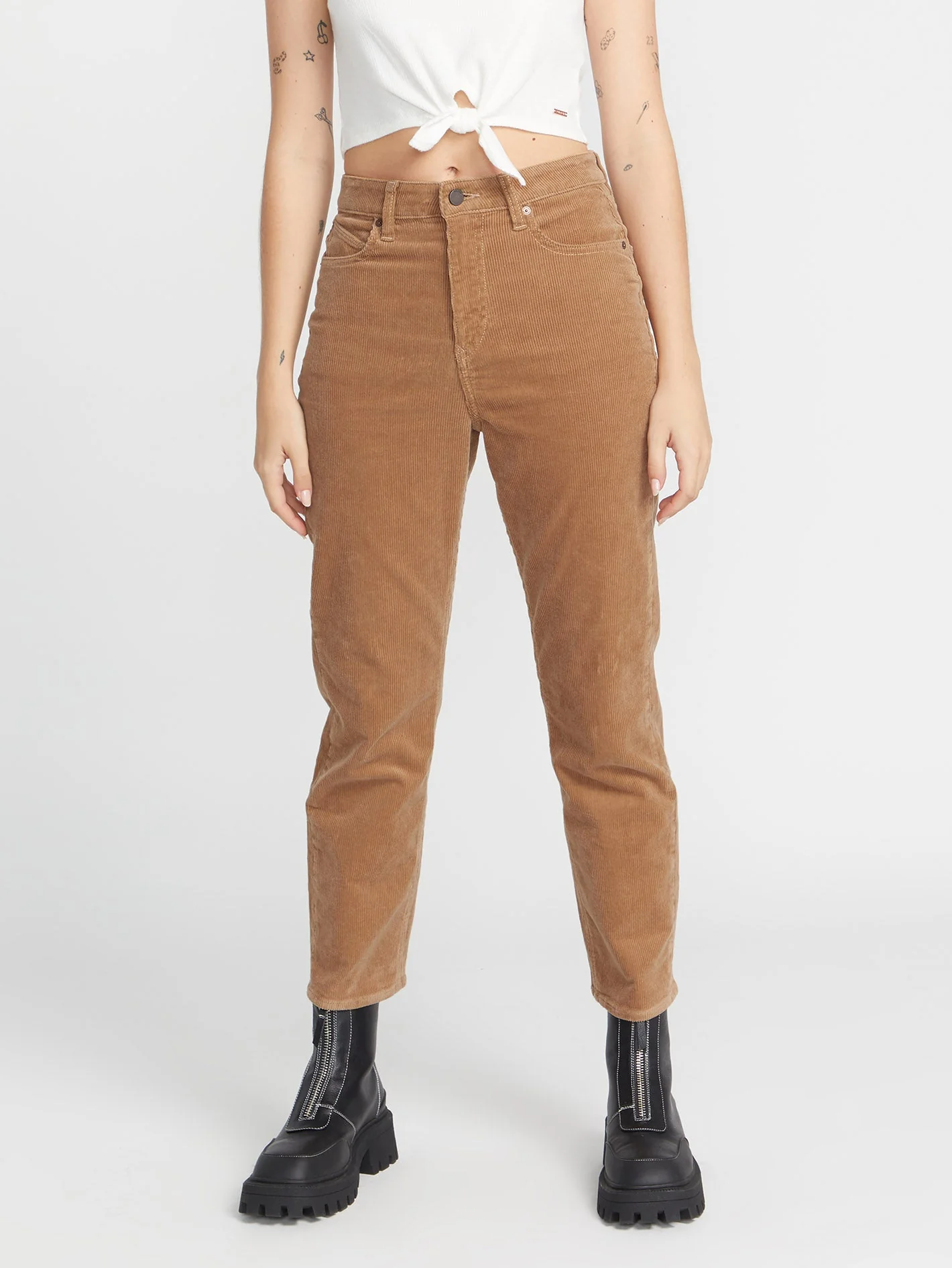 Pantalon Stoned Straight - MOCHA