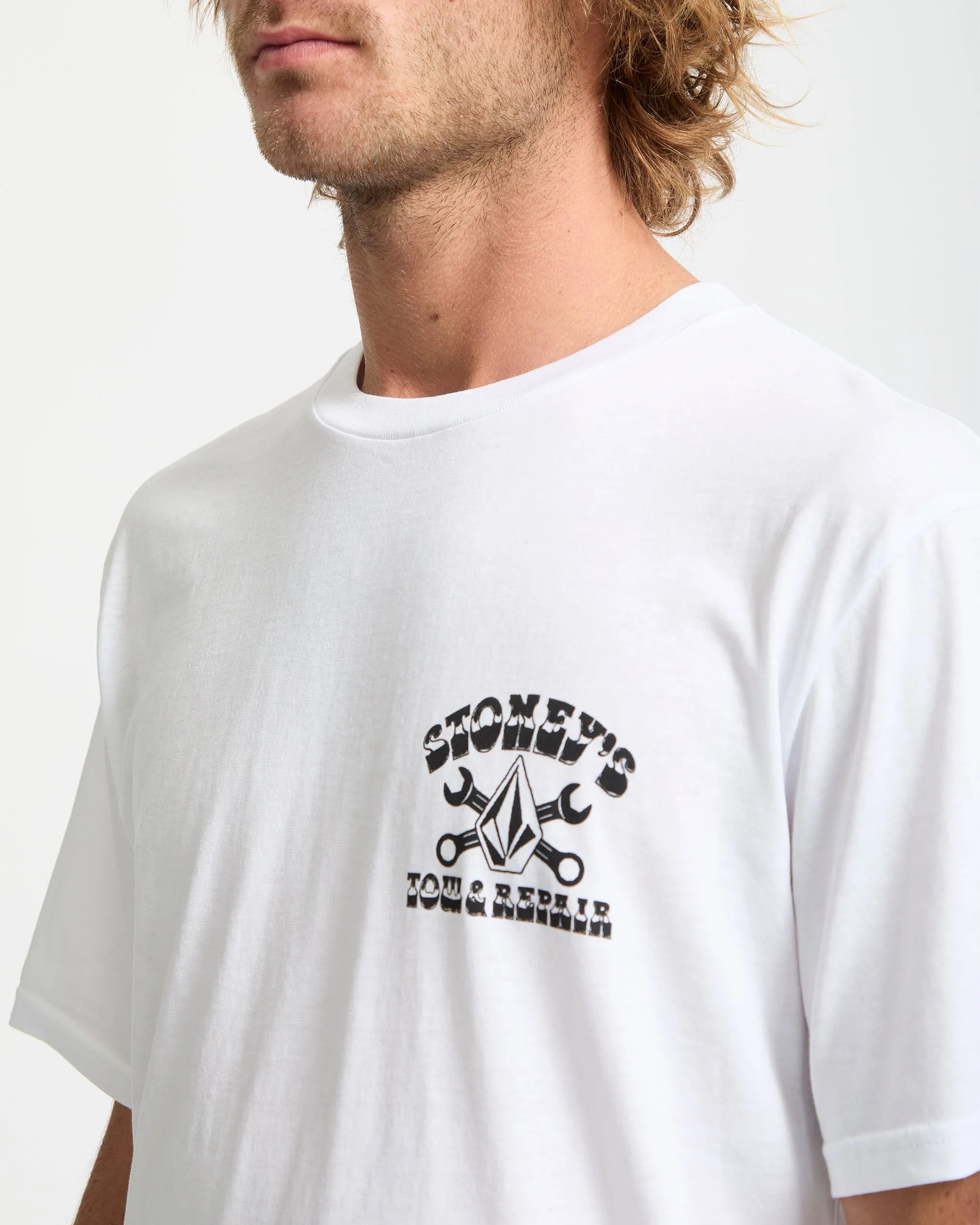 T-Shirt Stoneys - White - Image 3