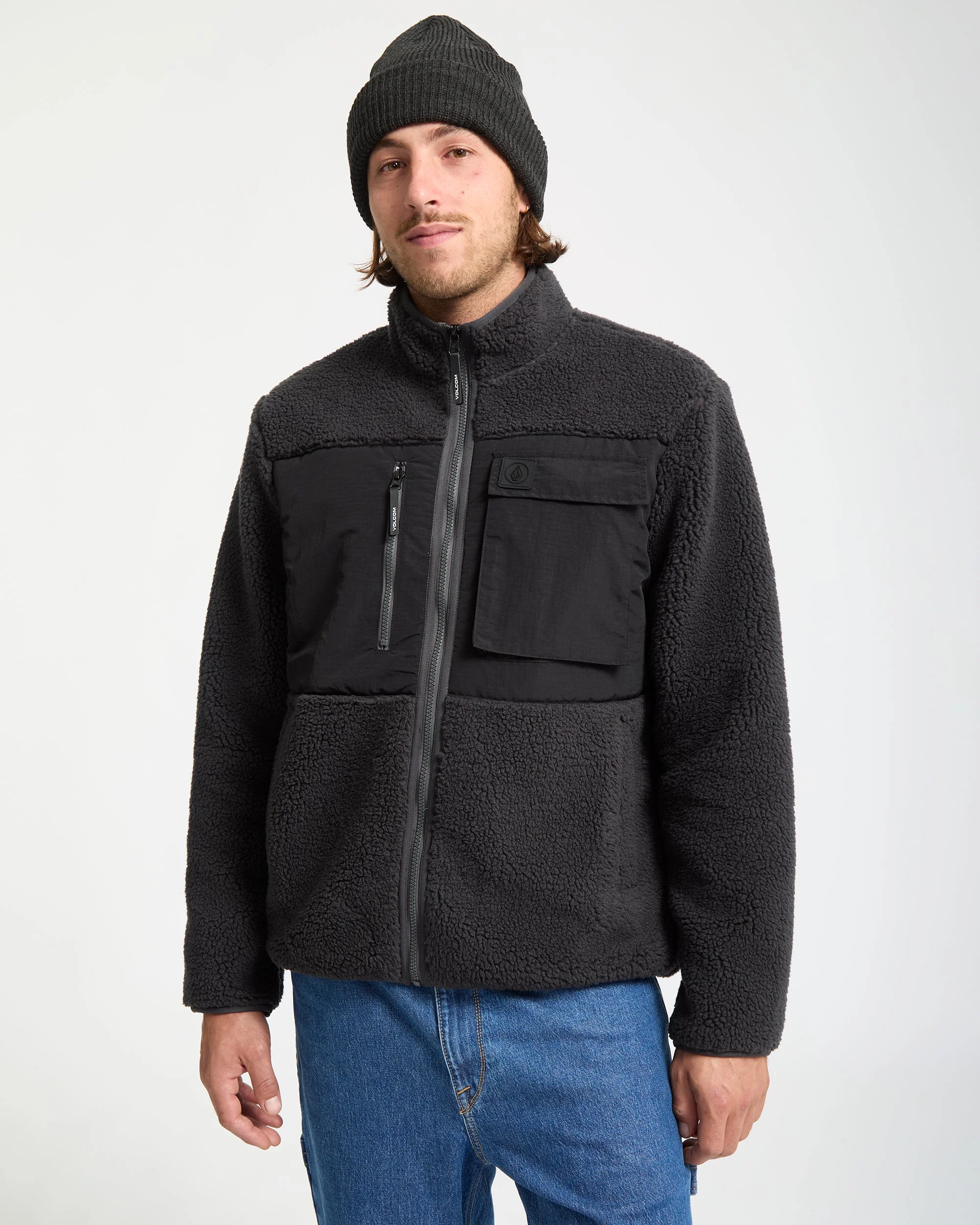 Sweat Zippé Storm Stone - Asphalt Black - Image 4