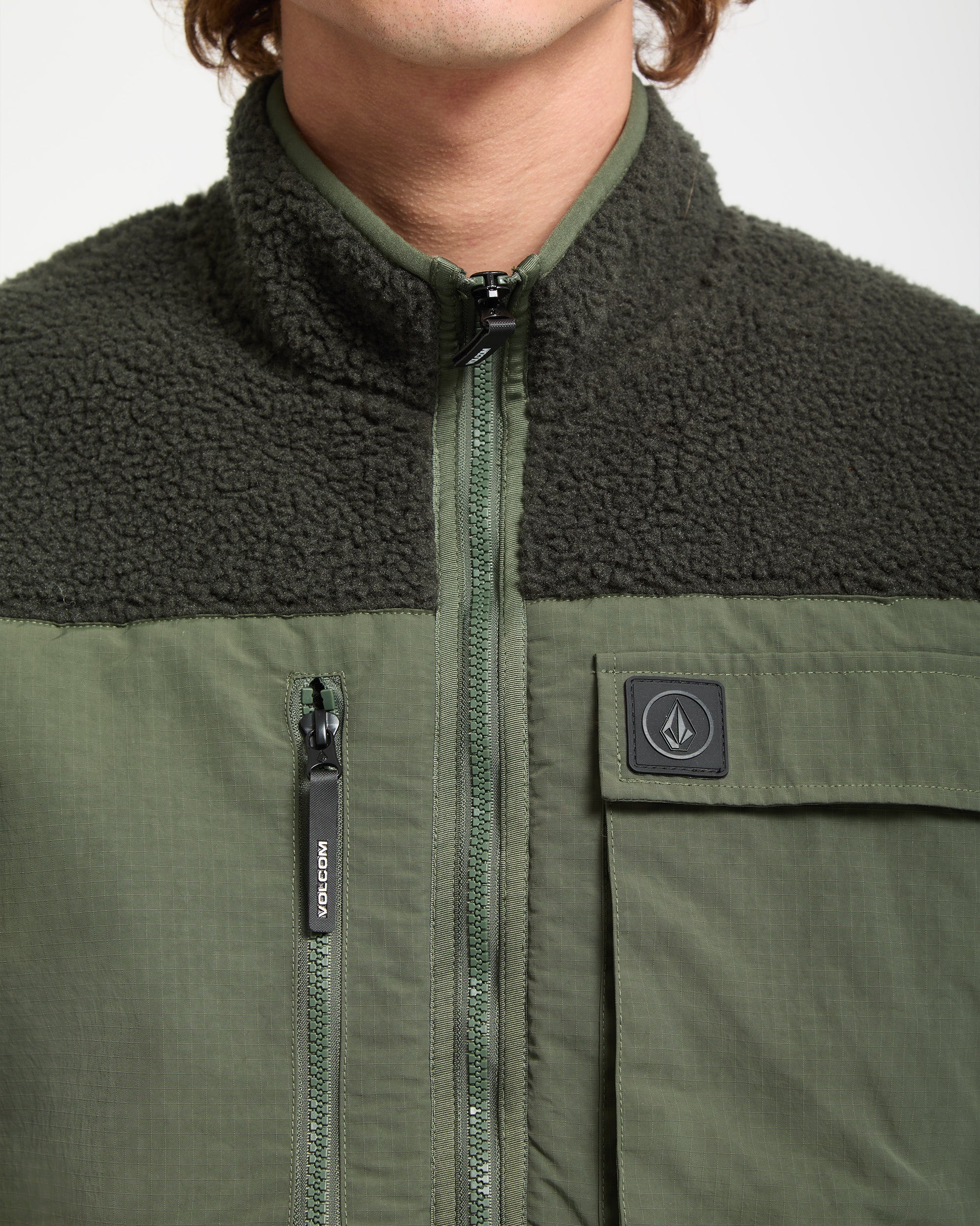 Sweat zippé Storm Stone - Rinsed Black - Image 3
