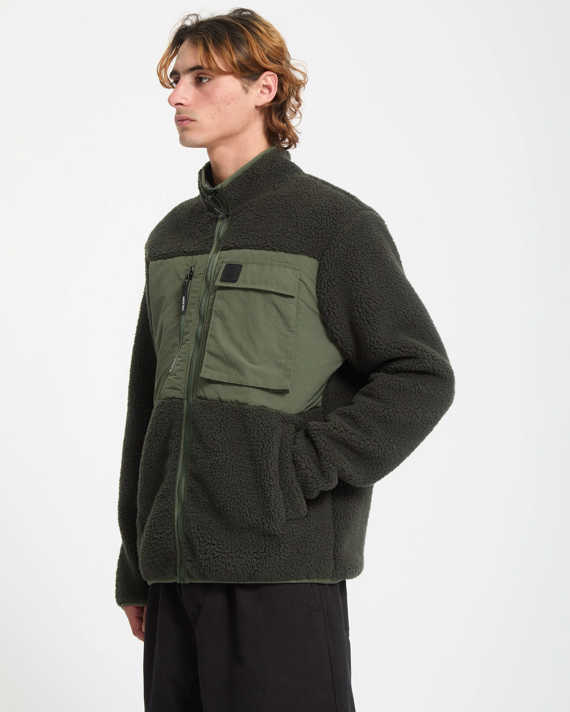 Sweat zippé Storm Stone - Rinsed Black - Image 6