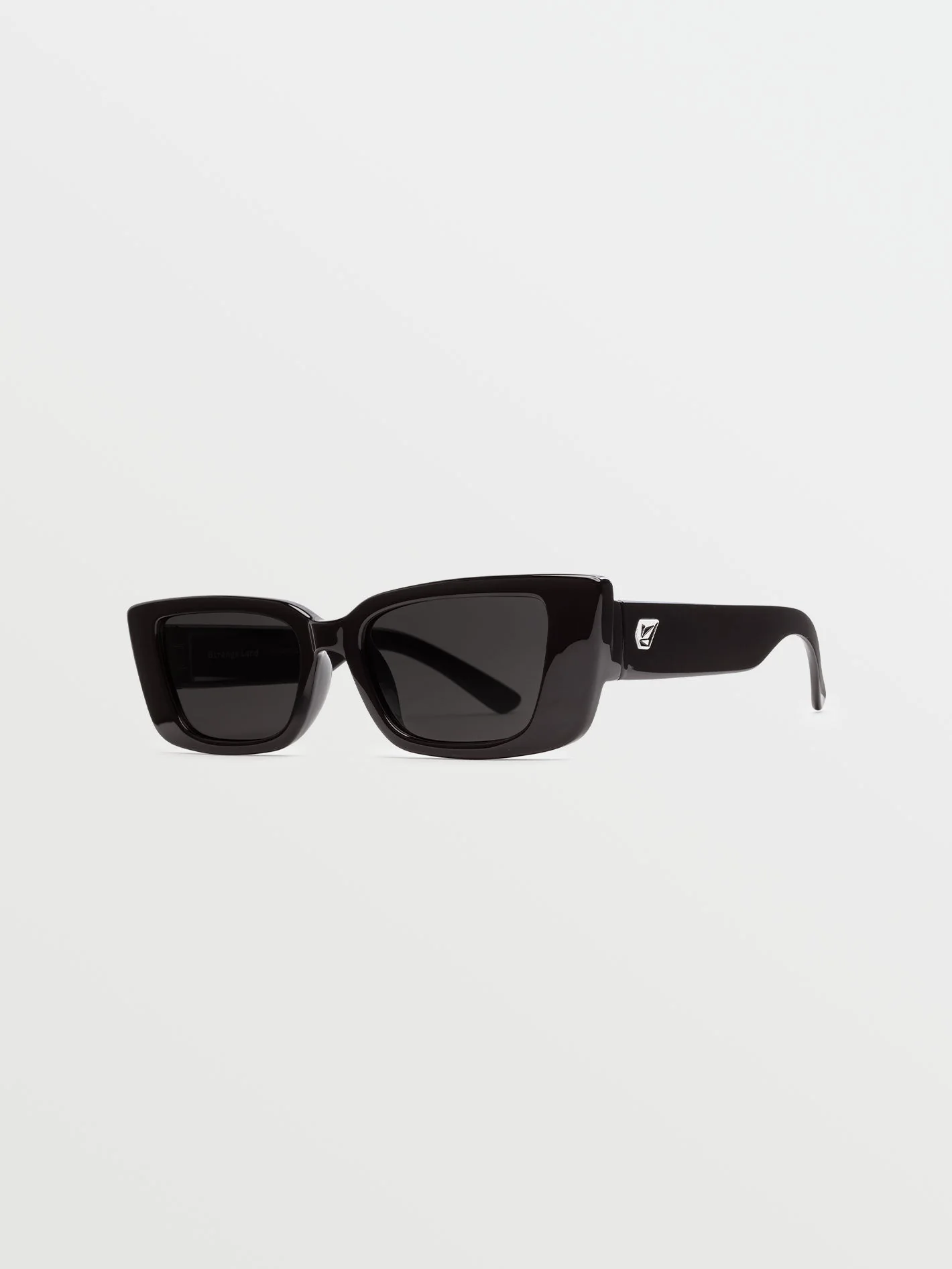 Lunettes de soleil Strange Land Gloss (Verres gris) - BLACK