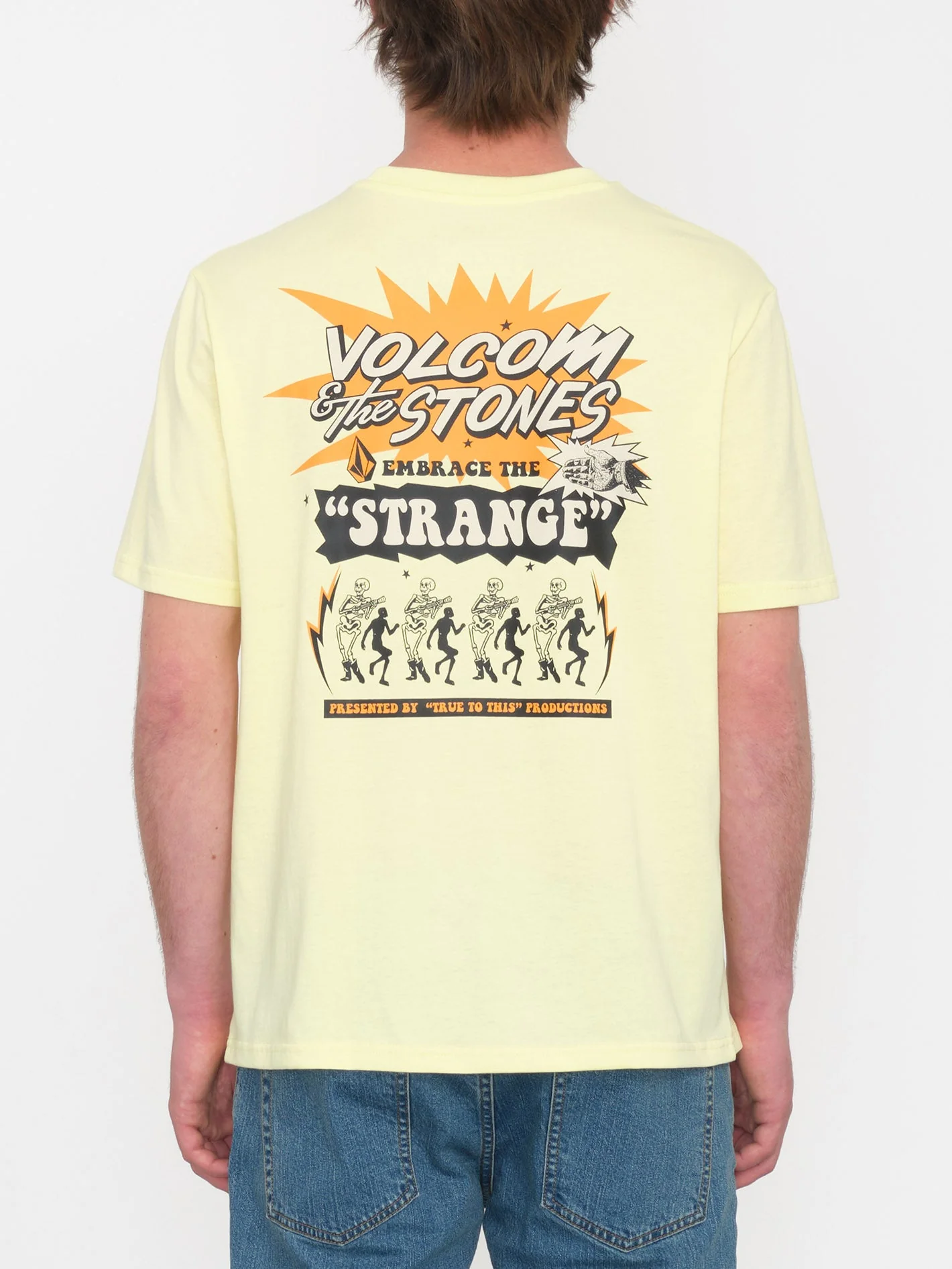 T-shirt Strange Relics - AURA YELLOW