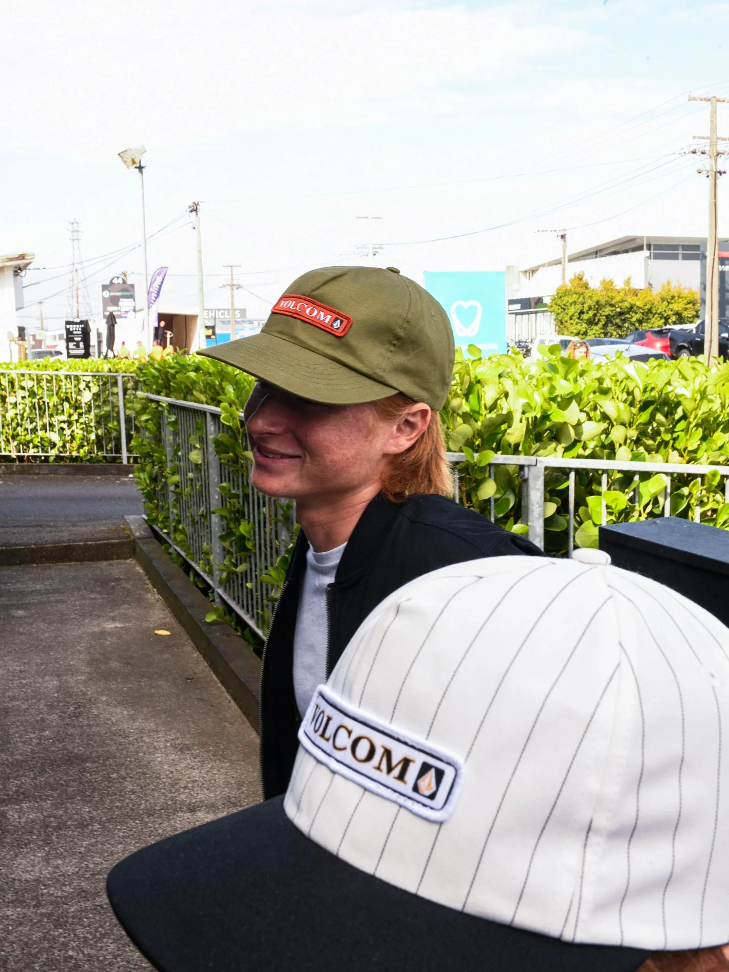 Casquette Strike Stone - BLACK STRIPE - Image 3