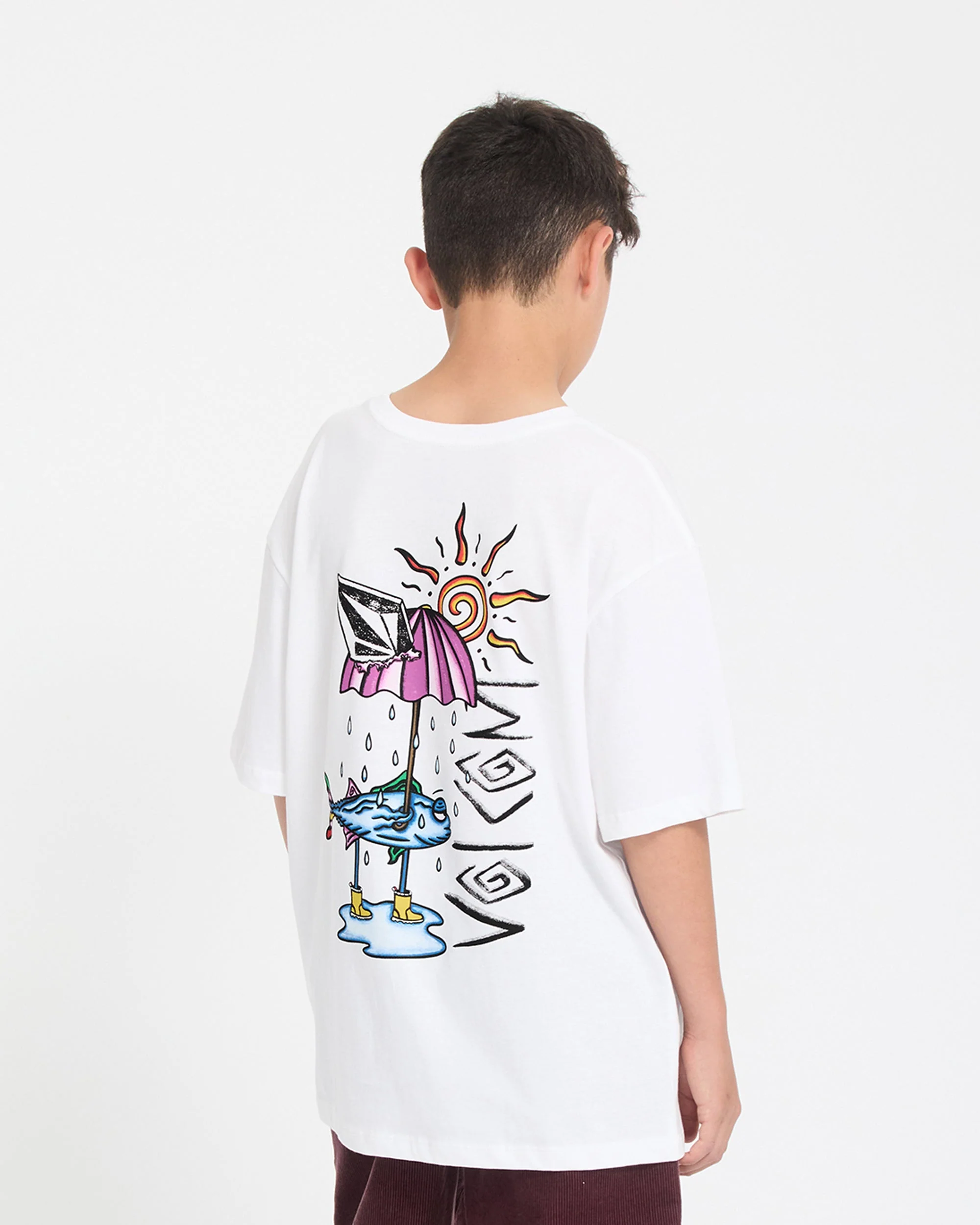 T-shirt Sunfish - White - (ENFANT) - Image 2