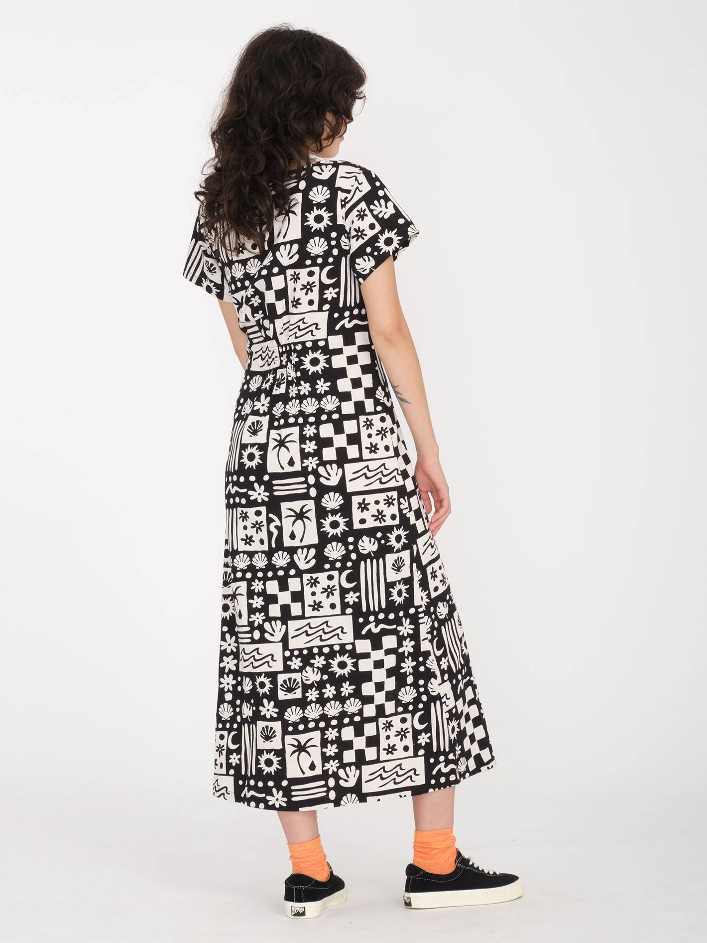 Robe longue Sunny Wild - BLACK - Image 2