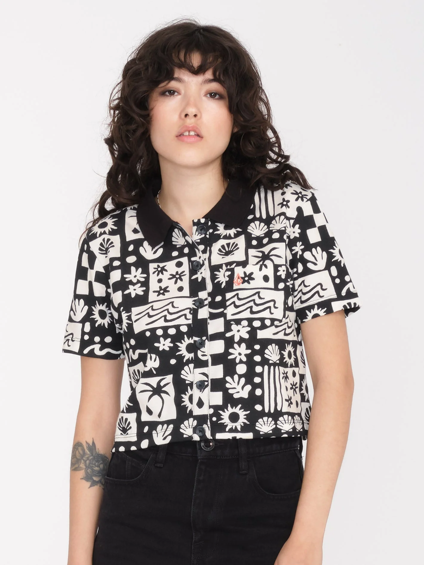 Polo Sunny Wild - BLACK