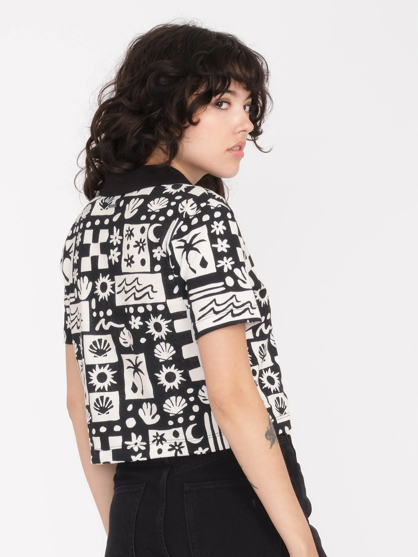 Polo Sunny Wild - BLACK - Image 2