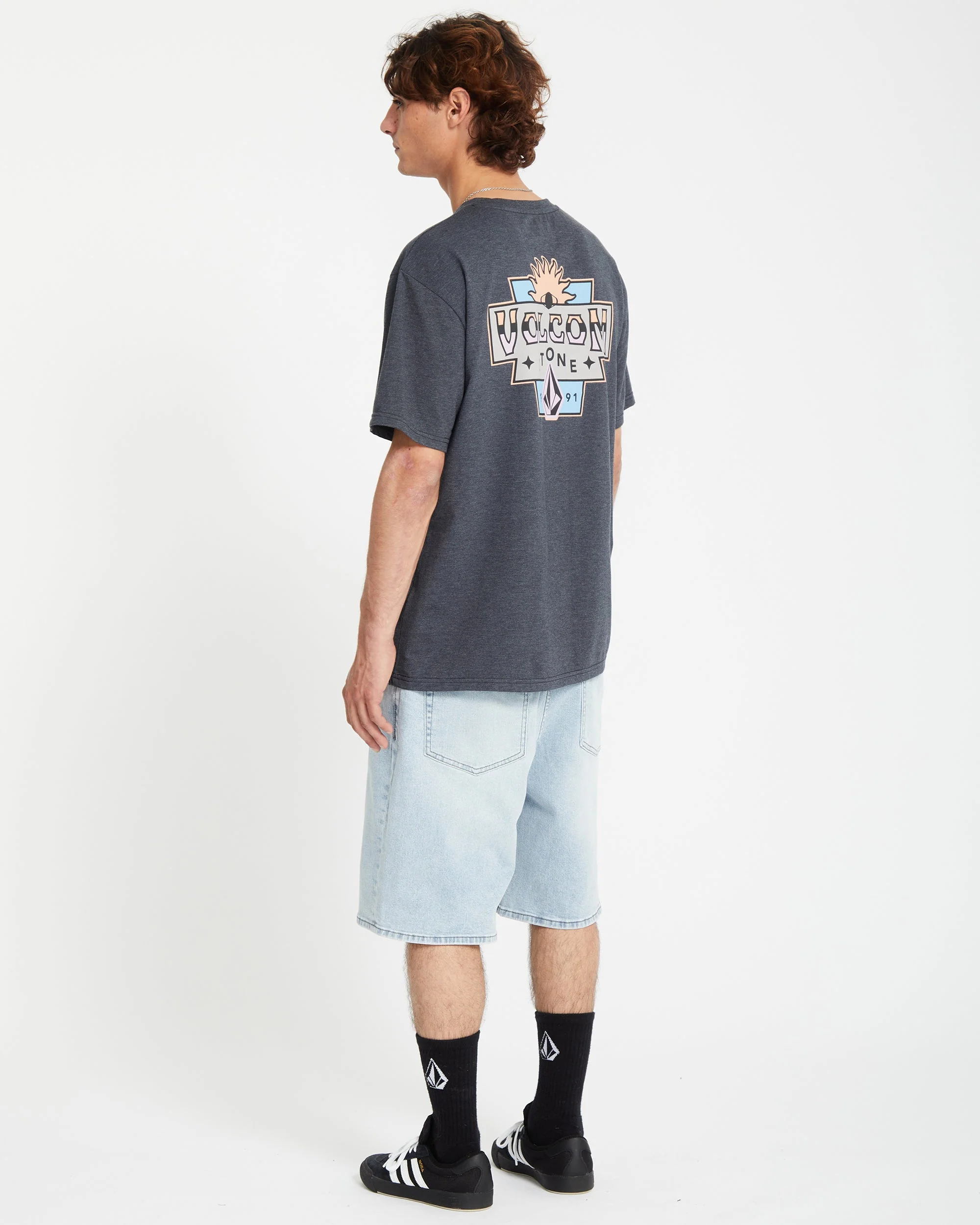 T-shirt Sure Thing - HEATHER BLACK - Image 4
