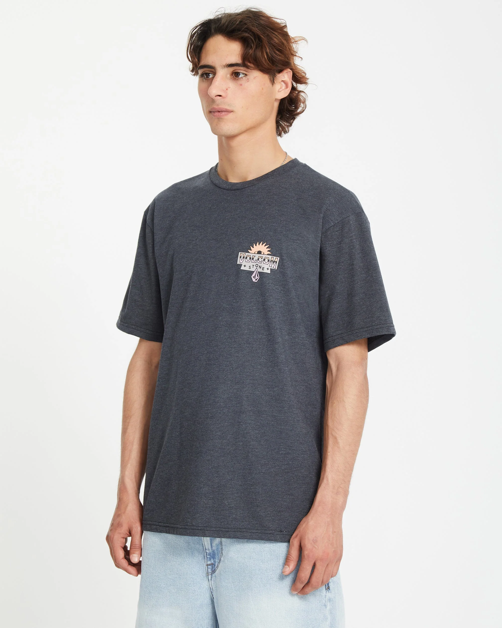 T-shirt Sure Thing - HEATHER BLACK - Image 7