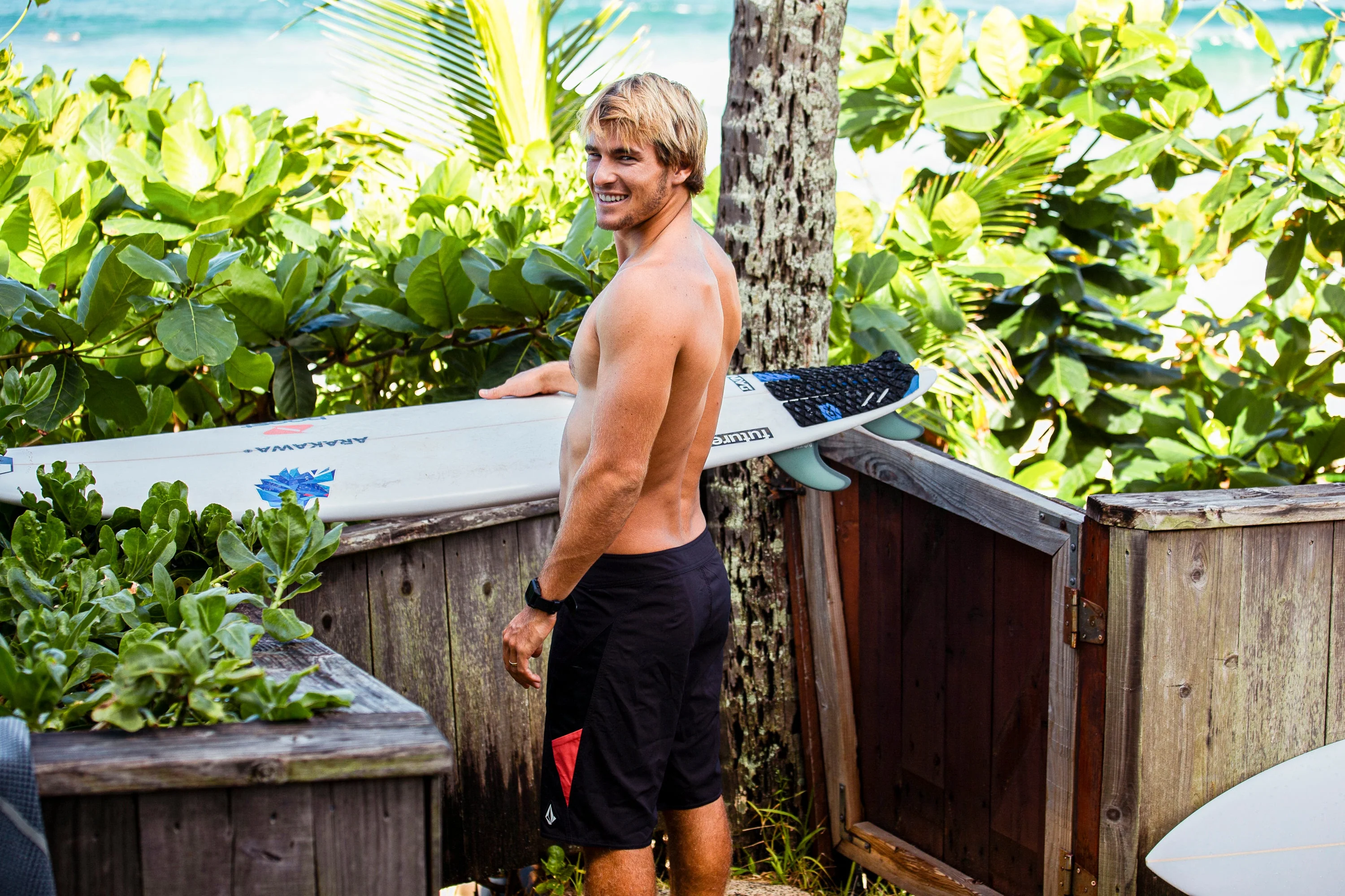 Boardshort Surf Vitals J Robinson 20" - BLACK - Image 8
