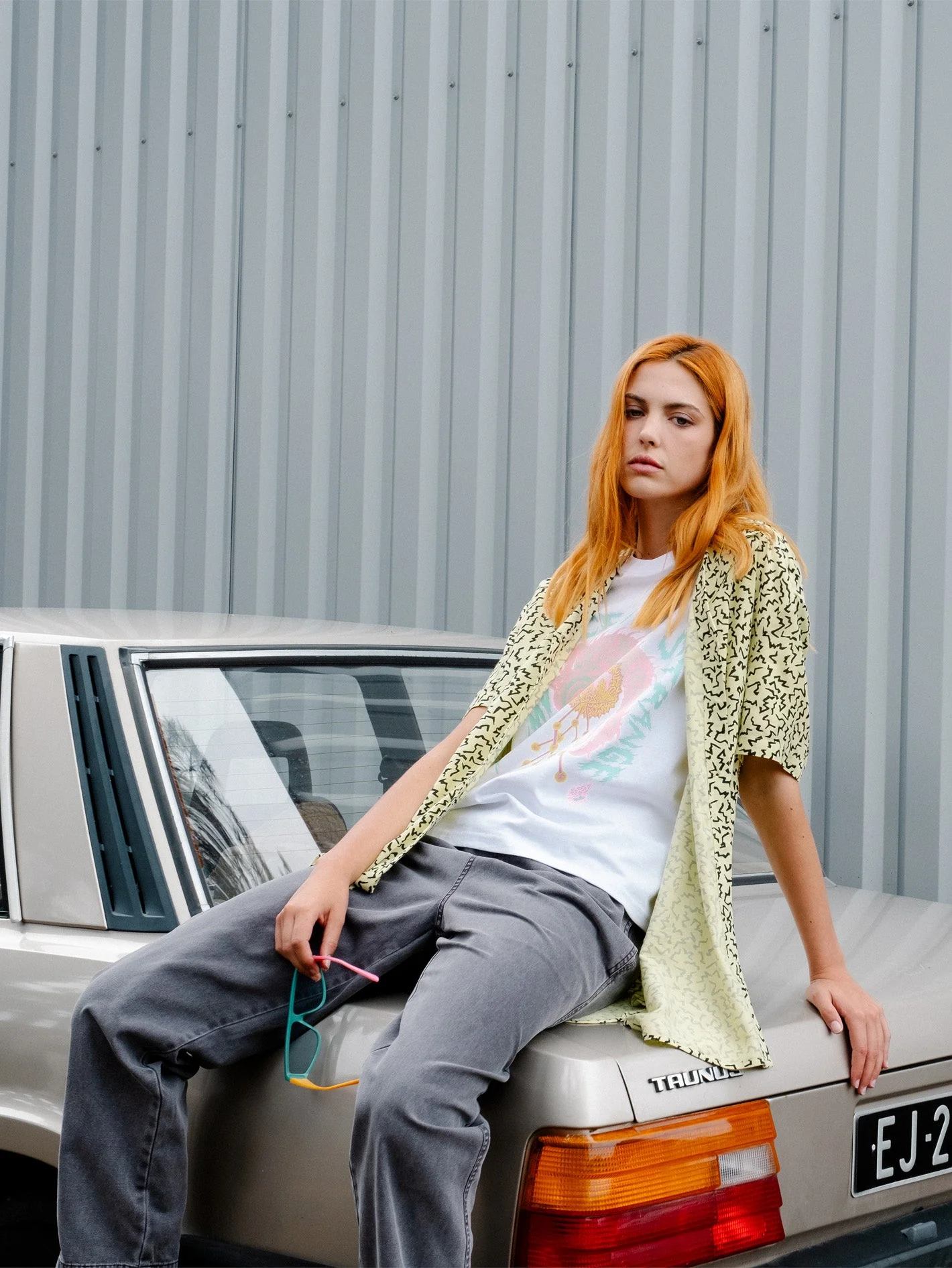 Chemise Surfpunk - AURA YELLOW - Image 5
