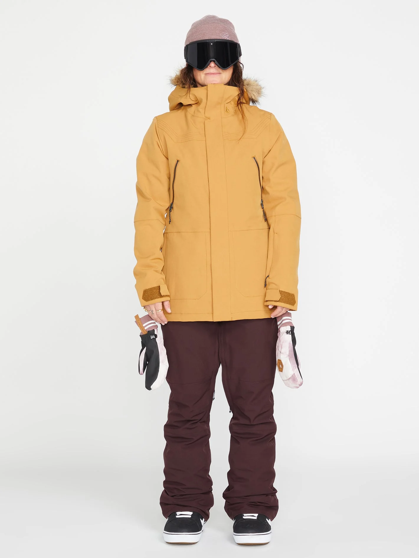 Salopette de snow Swift - Black Plum - Image 4