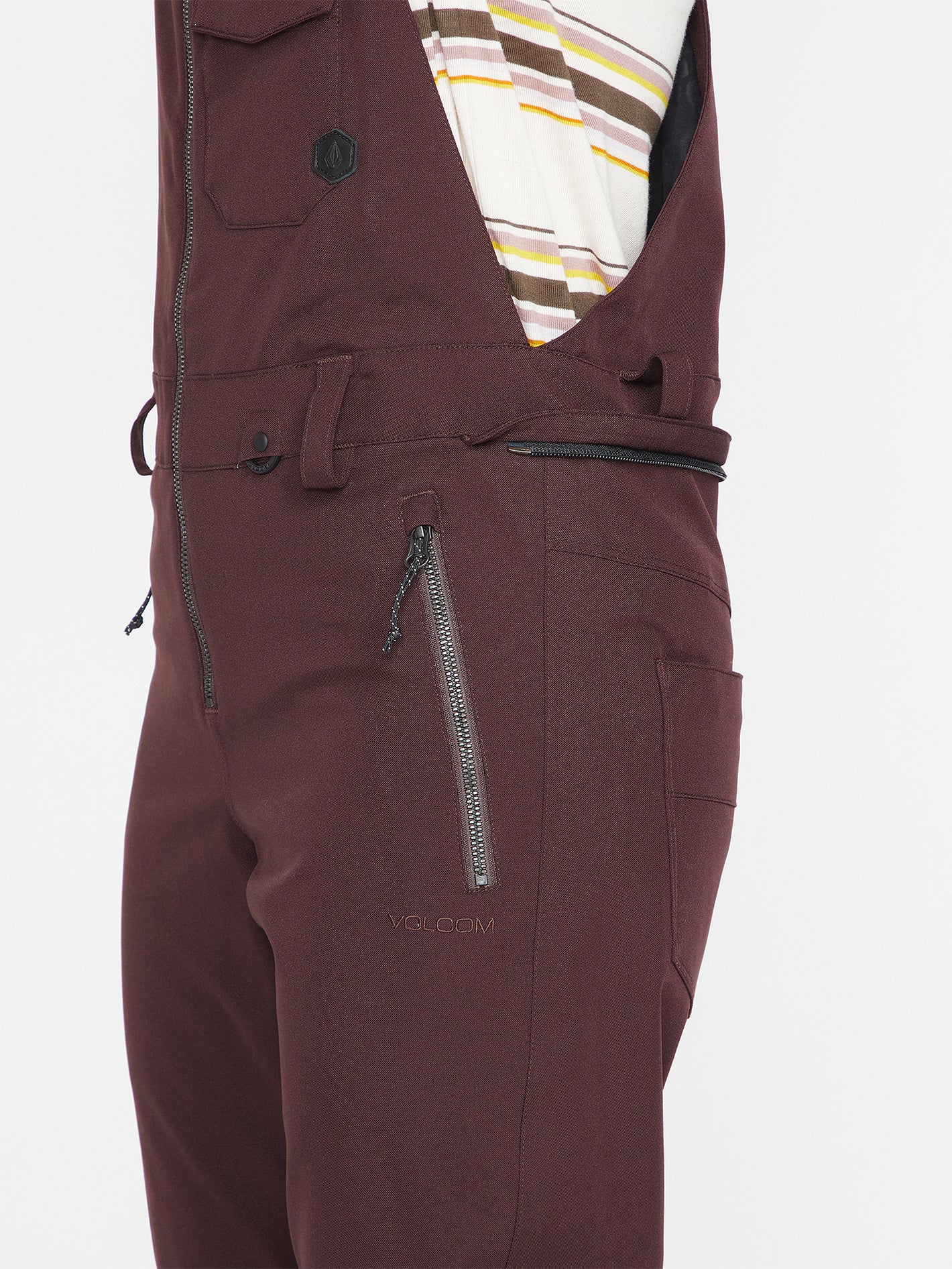 Salopette de snow Swift - Black Plum - Image 7