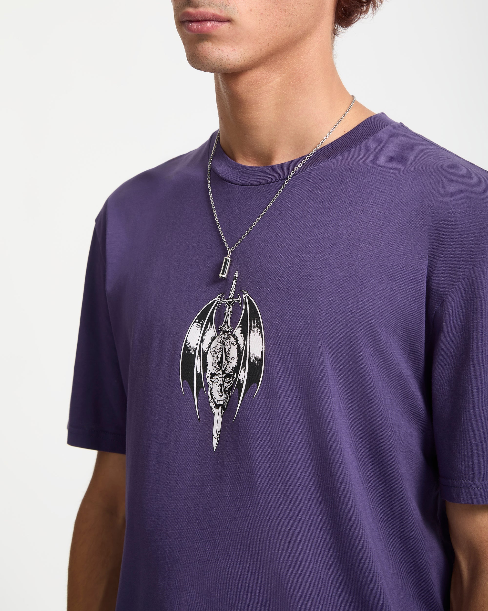 T-Shirt Sworder - Dark Purple - Image 3