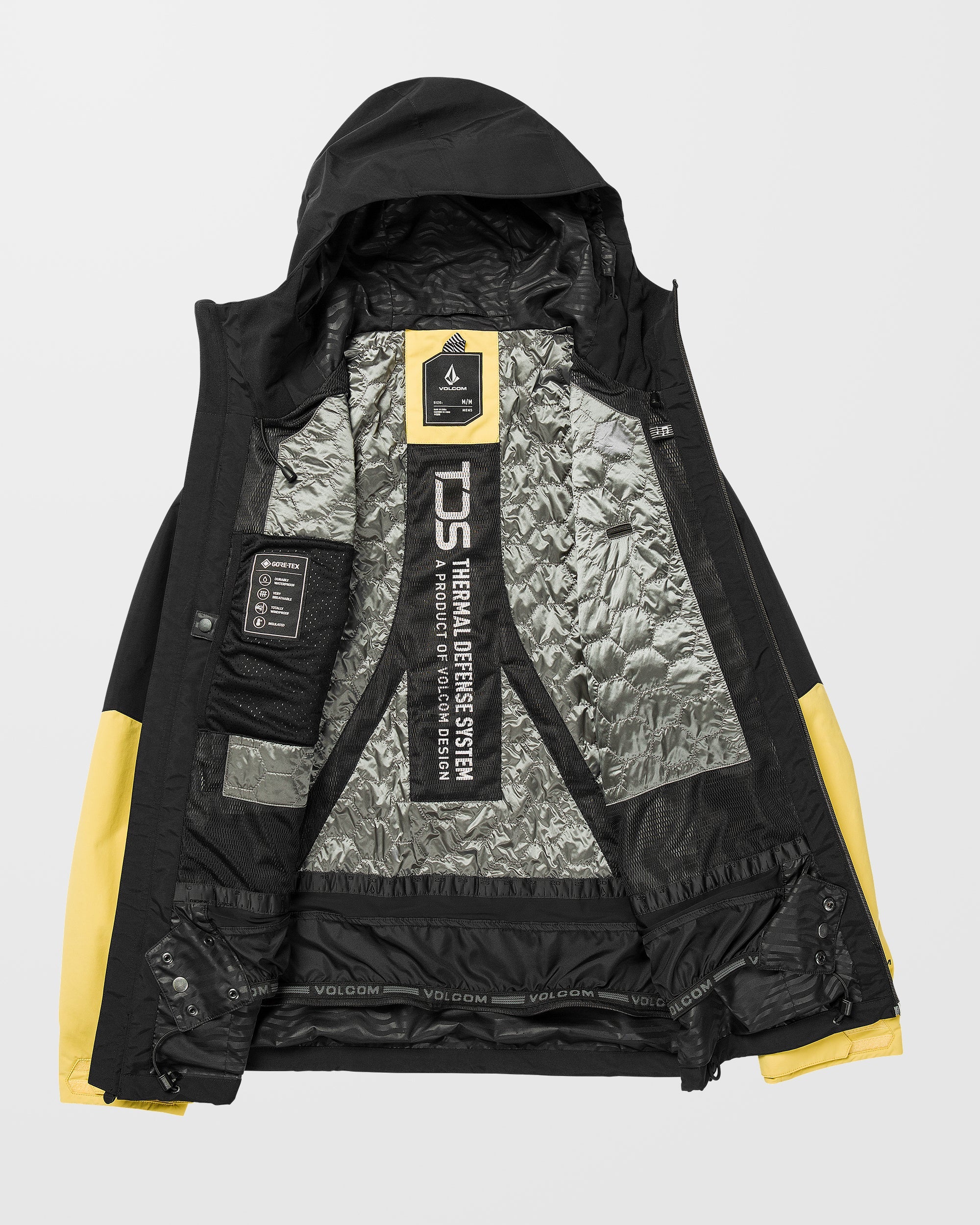 Veste Tds 2L Gore-Tex - Dark Yellow - Image 4