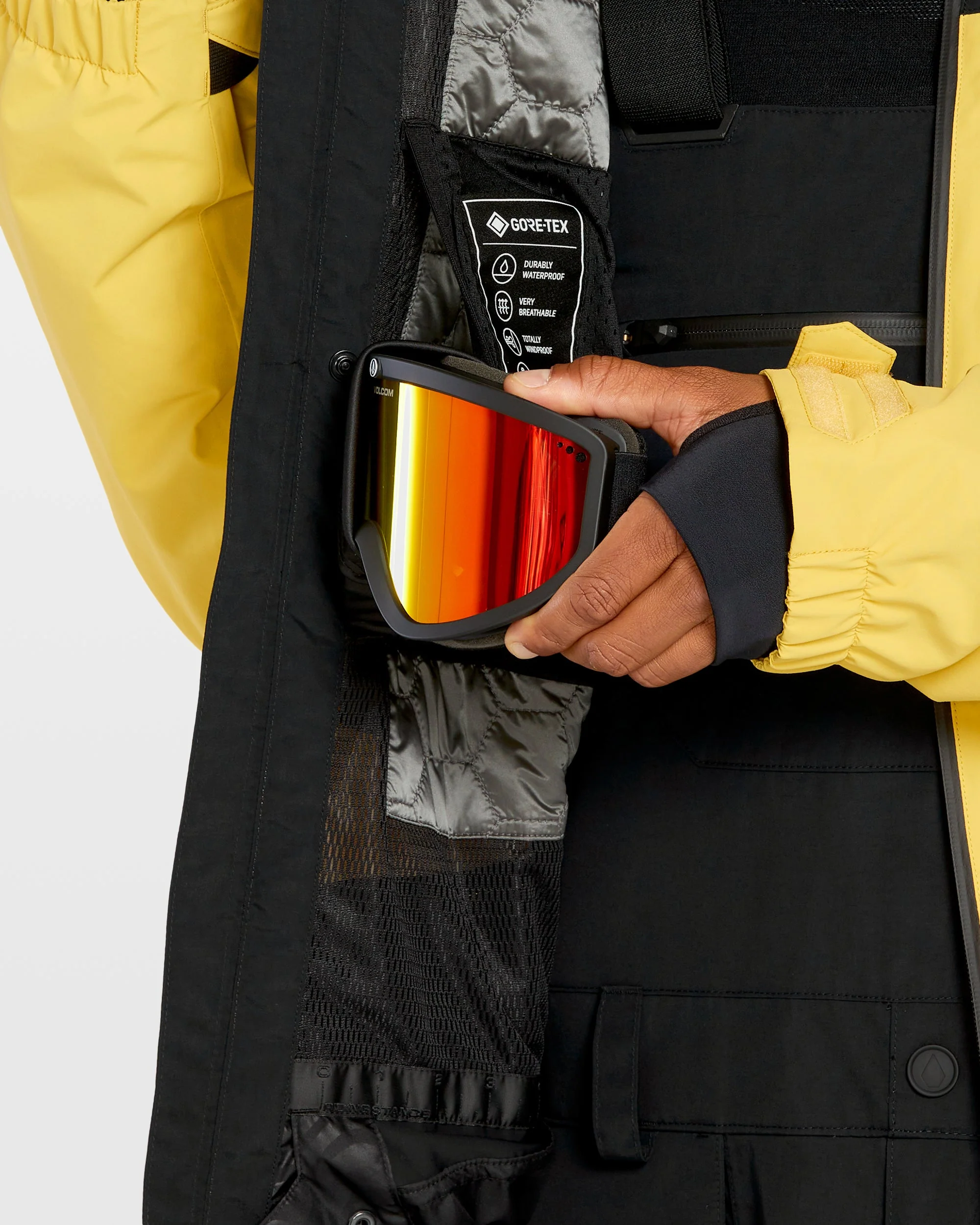 Veste Tds 2L Gore-Tex - Dark Yellow - Image 9