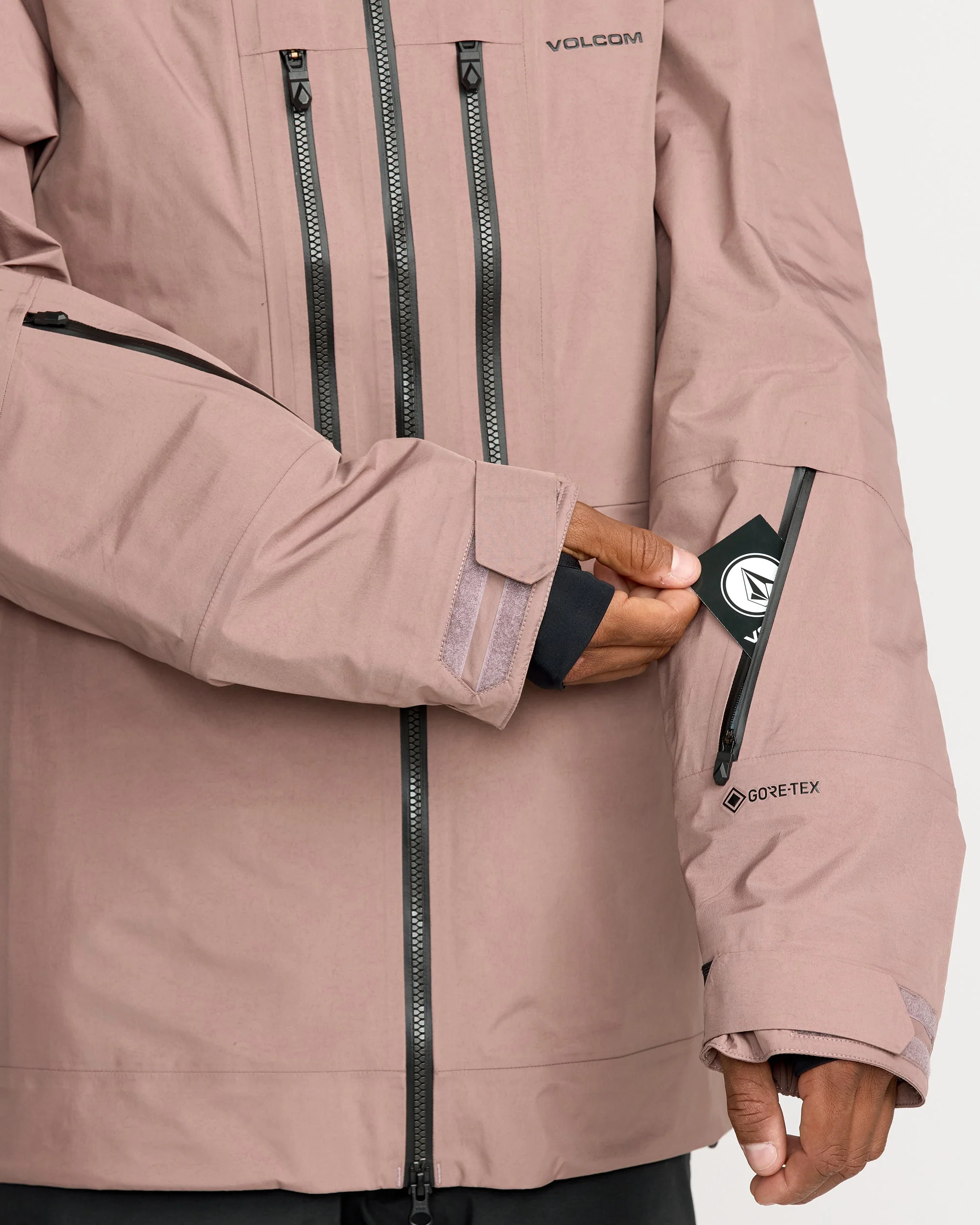 Veste Gore-Tex Tds Infrared - Mauve - Image 7
