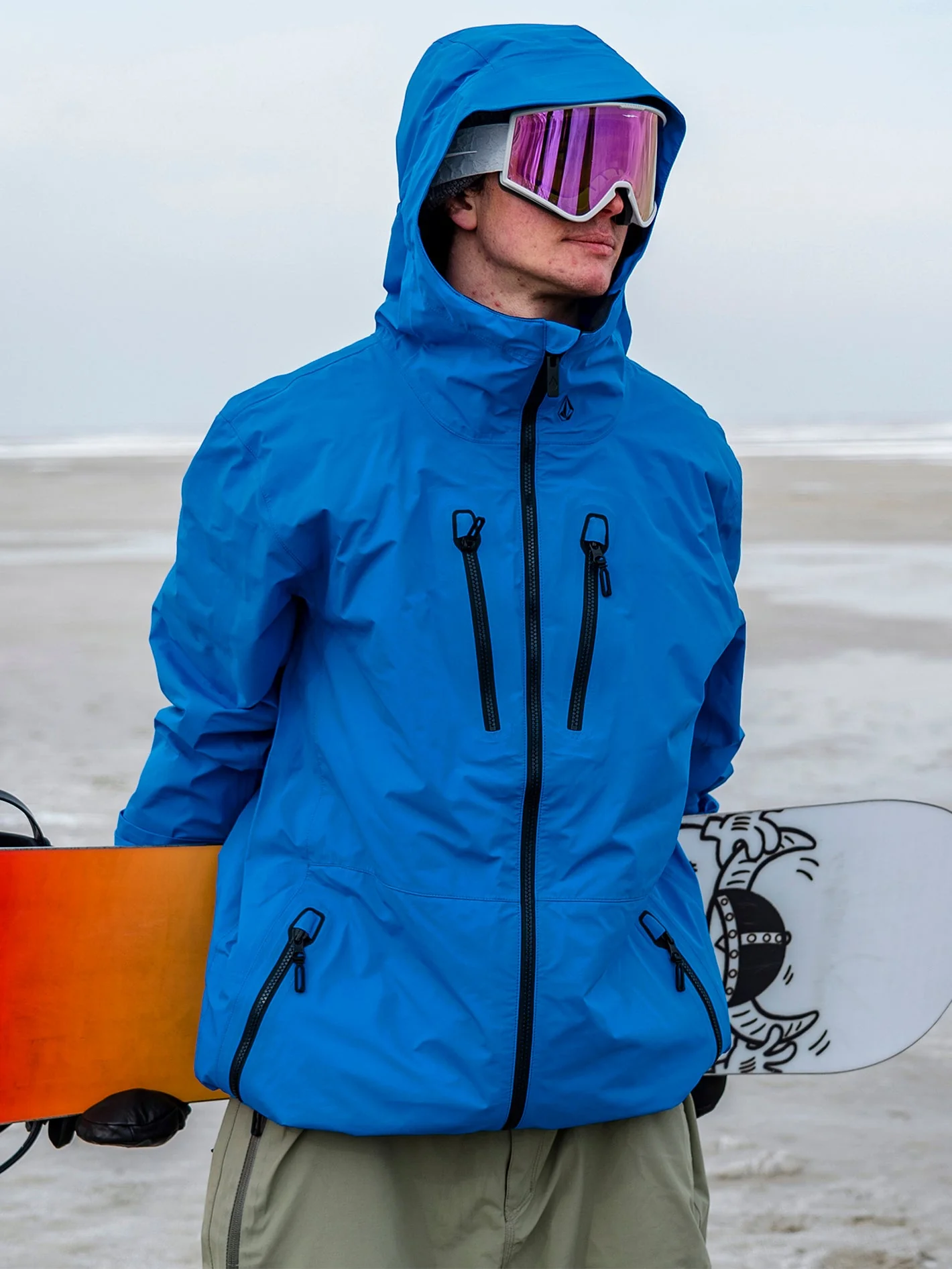 Veste Gore-Tex Tds Infrared - ELECTRIC BLUE - Image 3