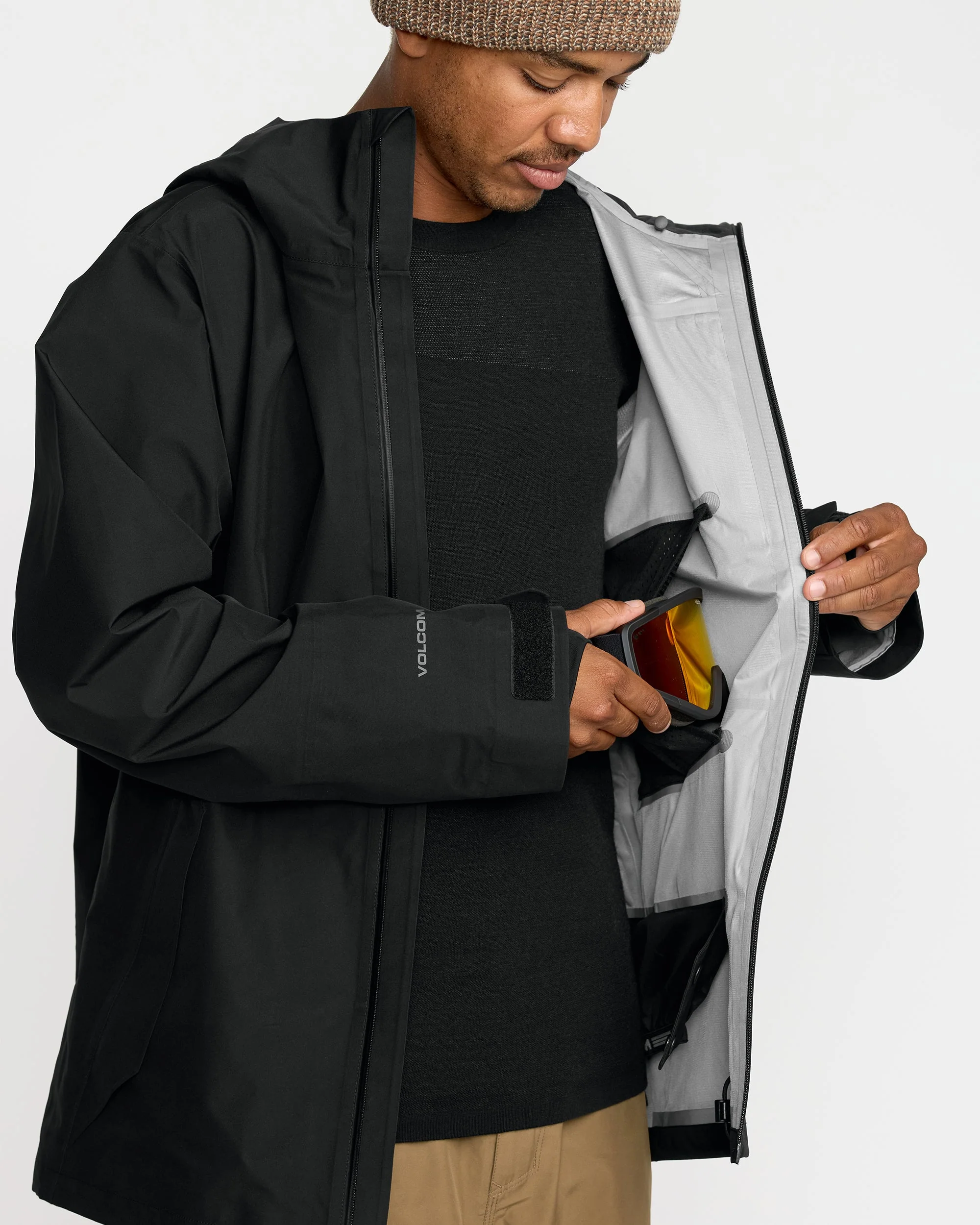 Veste Gore-Tex 3L Tester - Black - Image 7