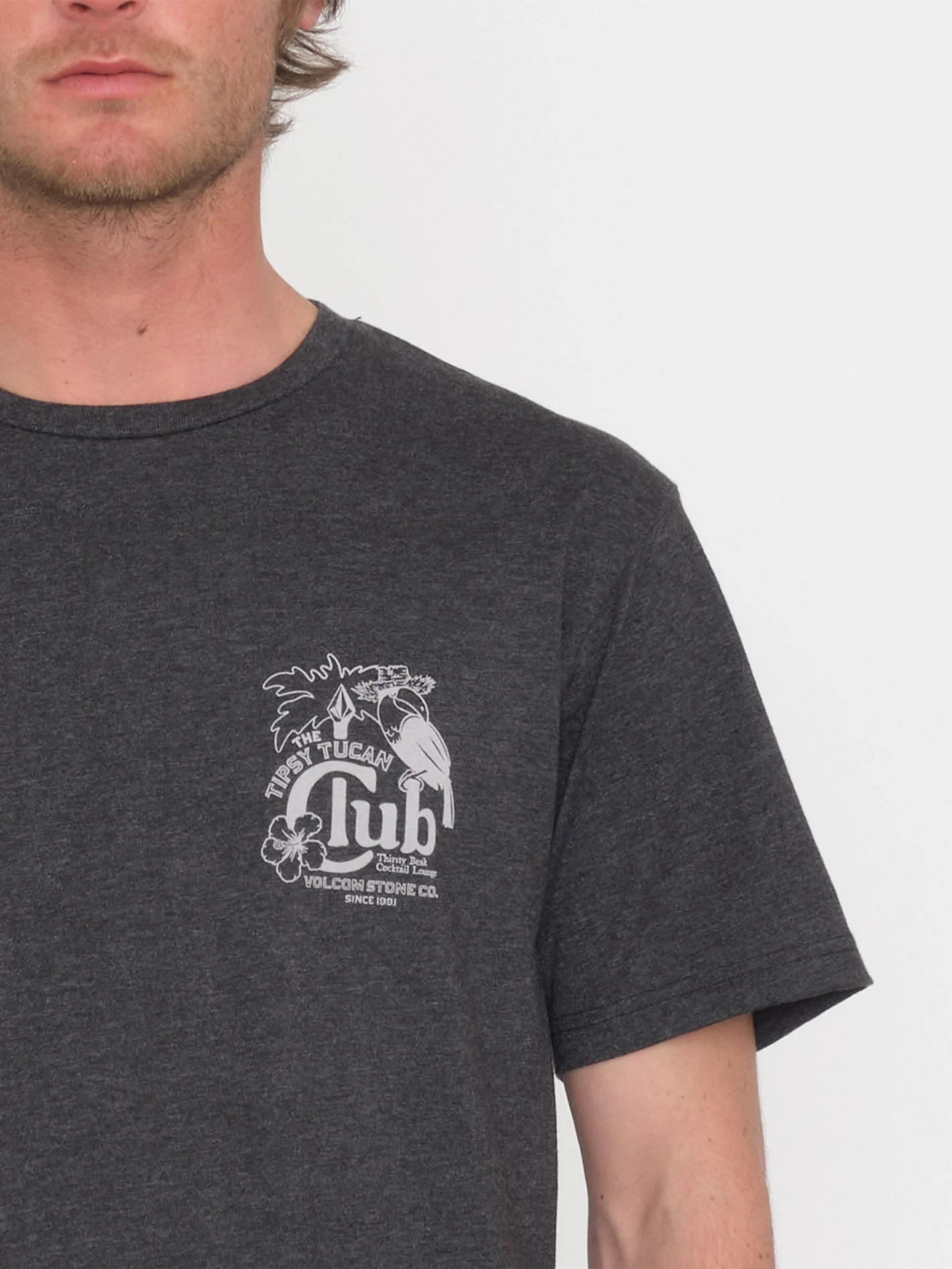T-shirt Tispy Tucan - BLACK HEATHER - Image 3
