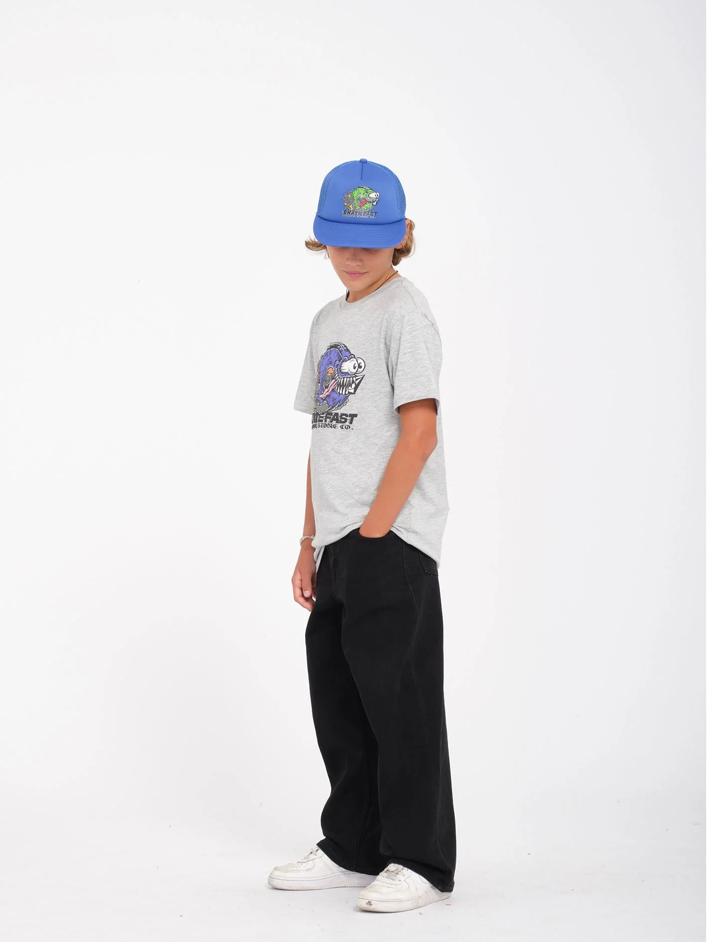 Casquette Cheese Too Fast - PATRIOT BLUE - (ENFANT) - Image 5