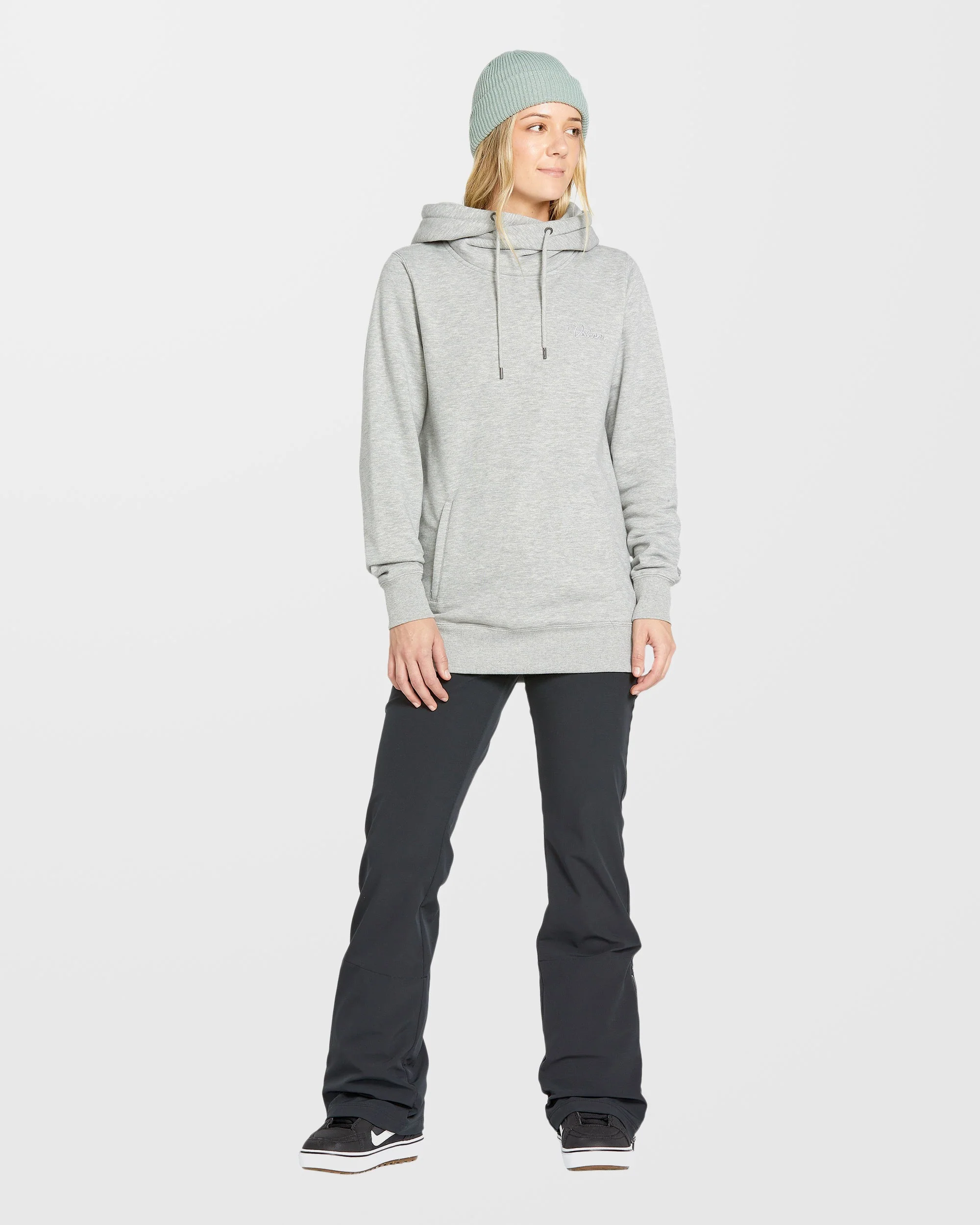 Sweat à capuche Tower Fleece - Heather Grey - Image 3