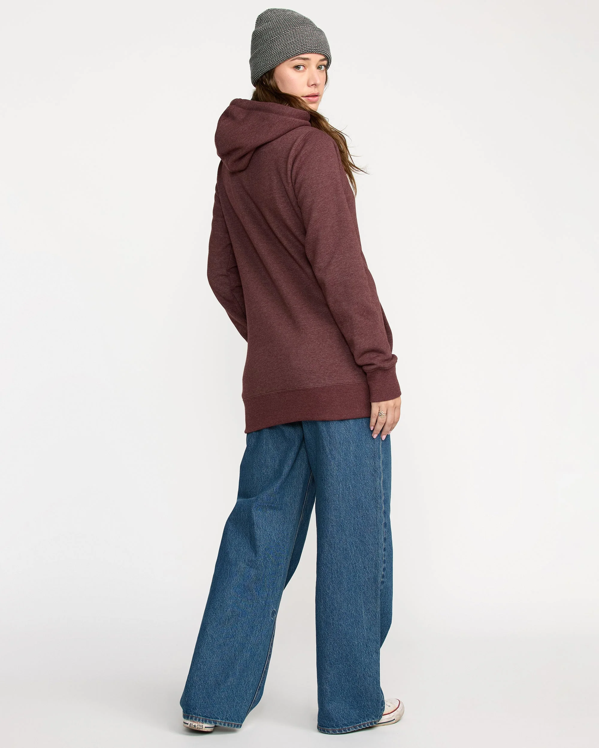 Sweat à capuche Tower Fleece - Oxblood - Image 4
