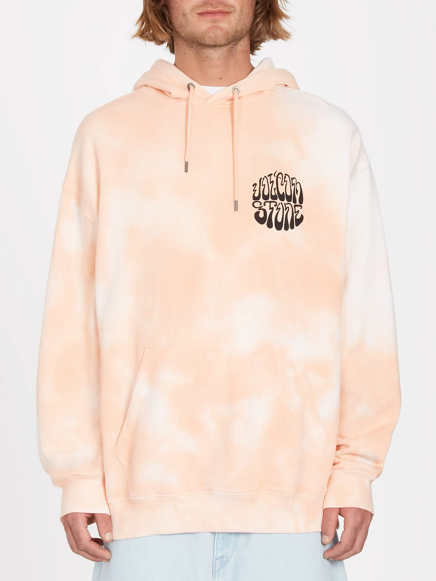 Sweat à capuche Trippin Dye - PEACH BUD - Image 4