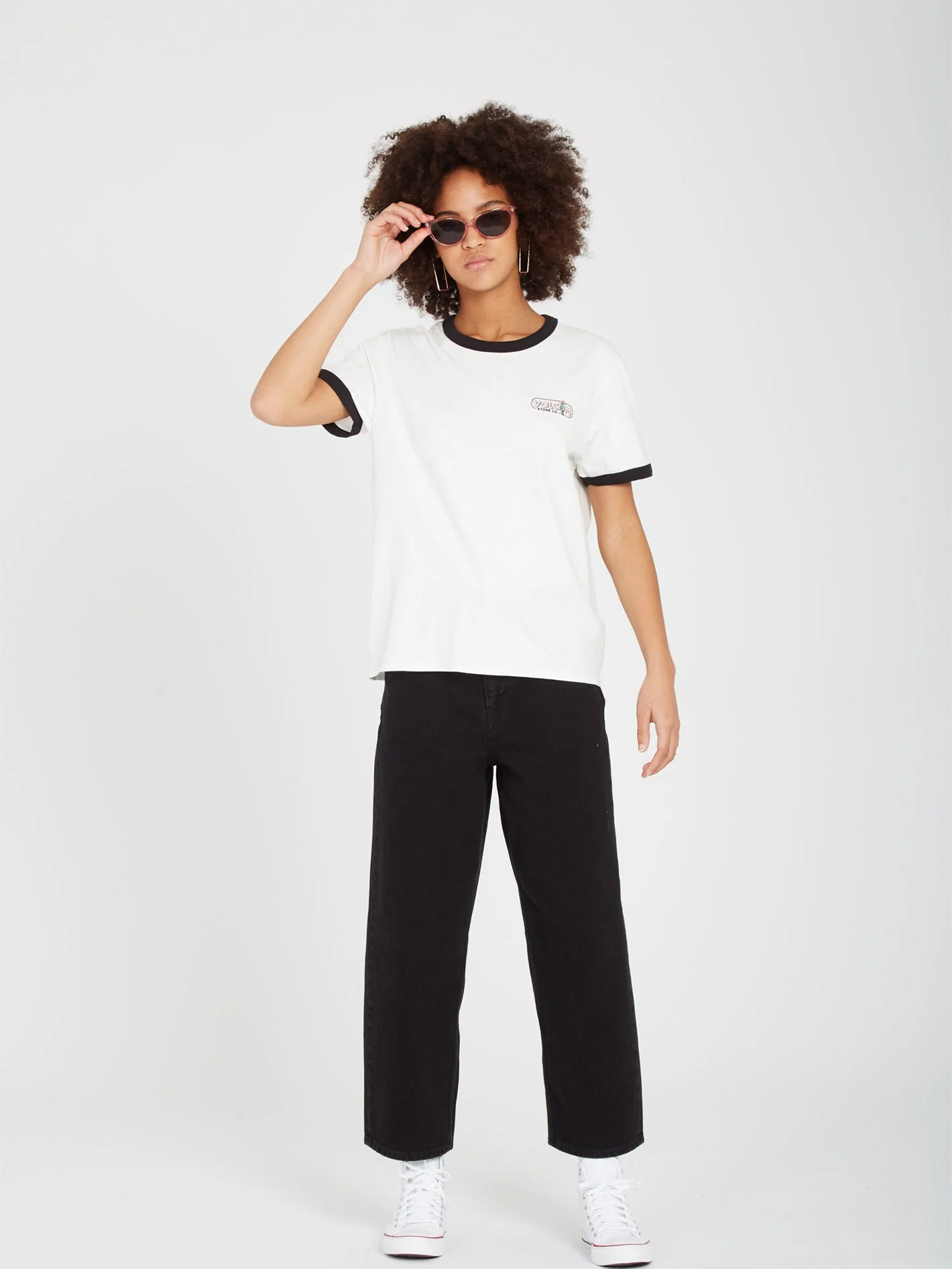 T-shirt Truly Ringer - STAR WHITE - Image 3