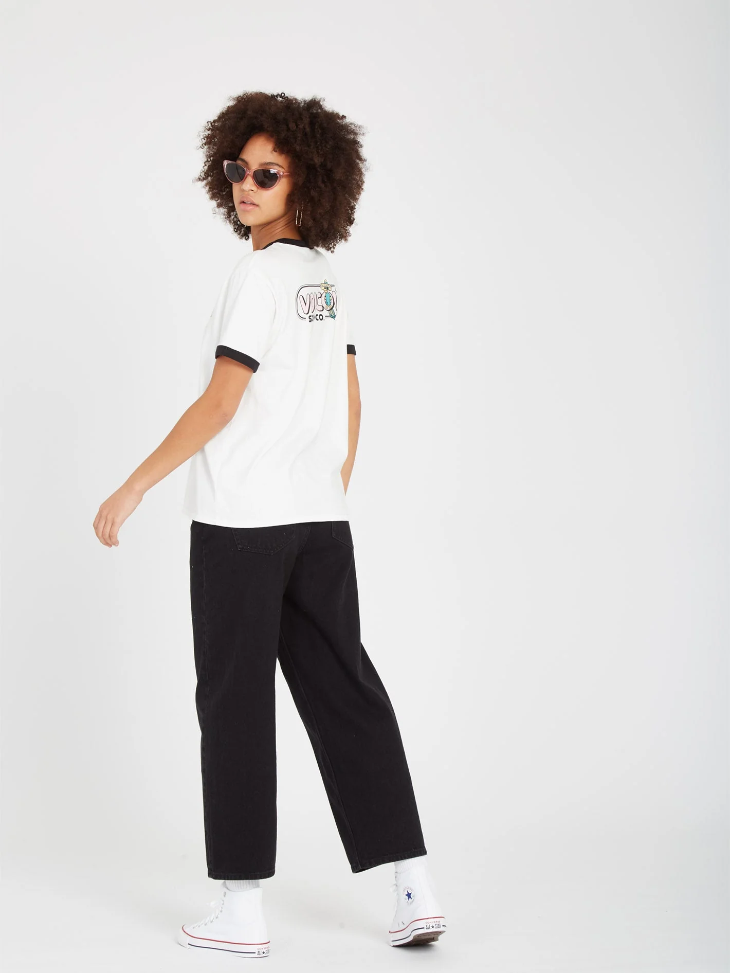 T-shirt Truly Ringer - STAR WHITE - Image 6
