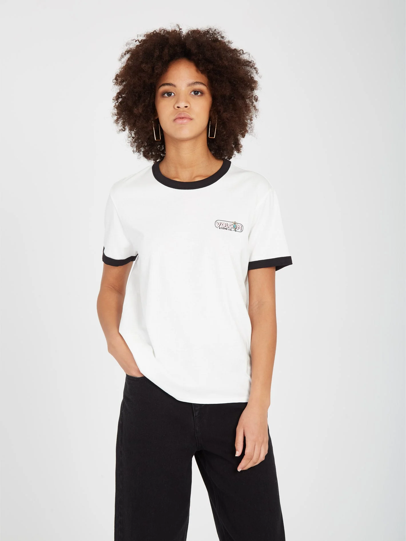T-shirt Truly Ringer - STAR WHITE - Image 7