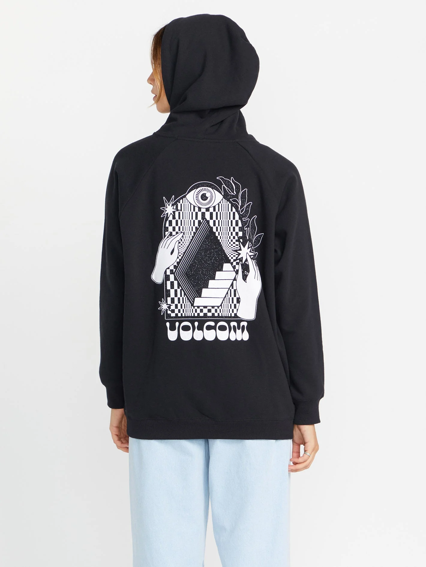 Sweat à capuche Truly Stoked - BLACK