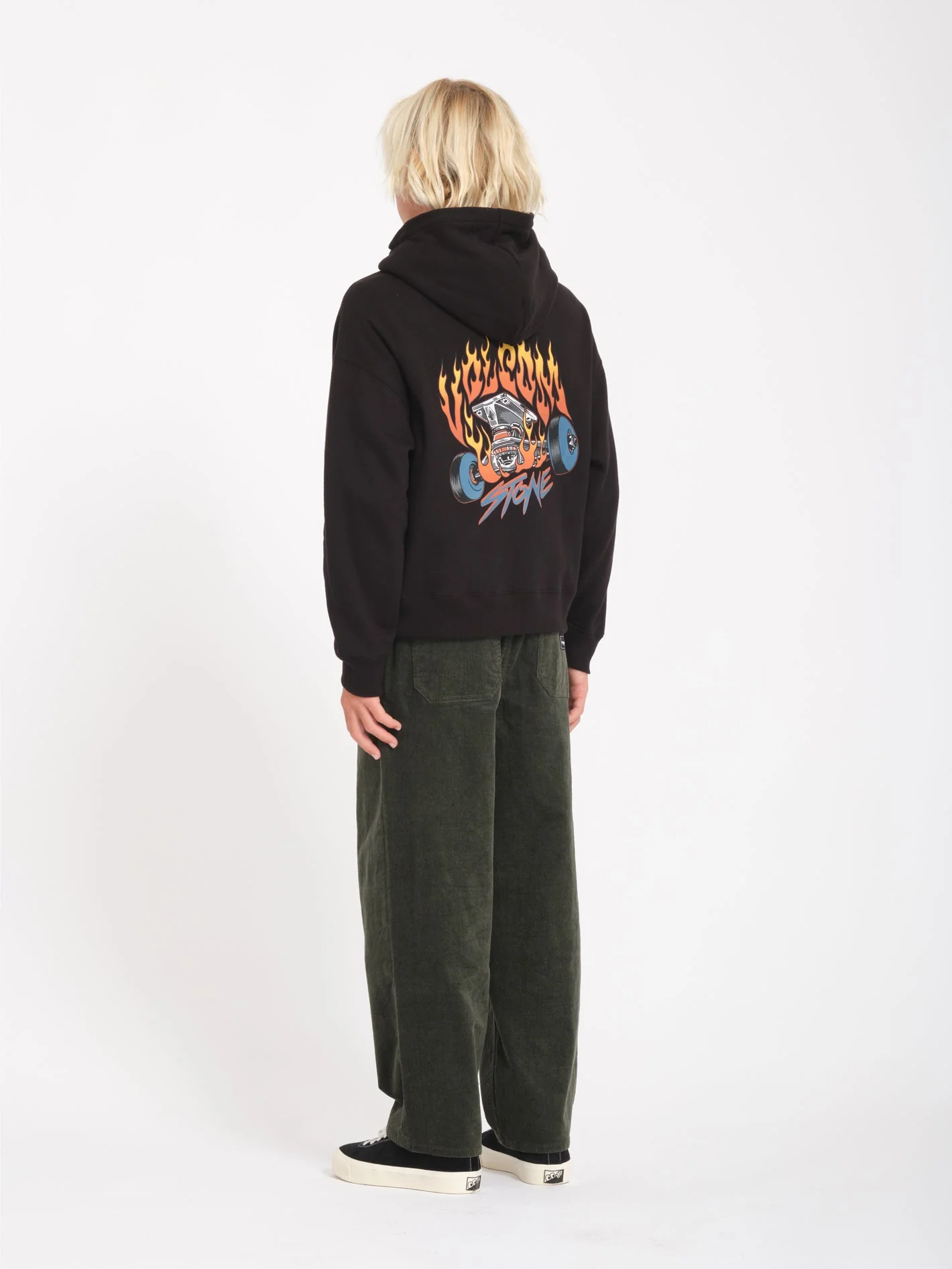 Sweat à capuche Trux - BLACK - (ENFANT)