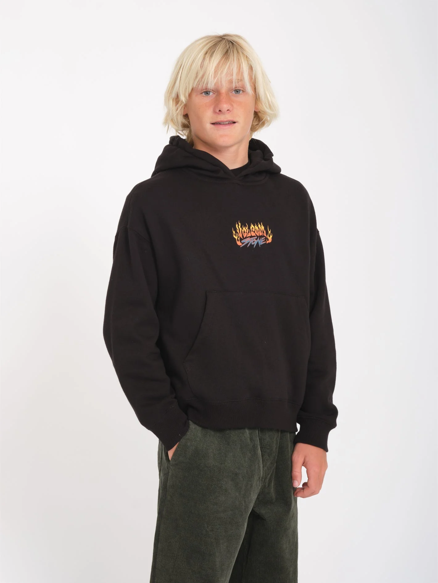 Sweat à capuche Trux - BLACK - (ENFANT) - Image 3