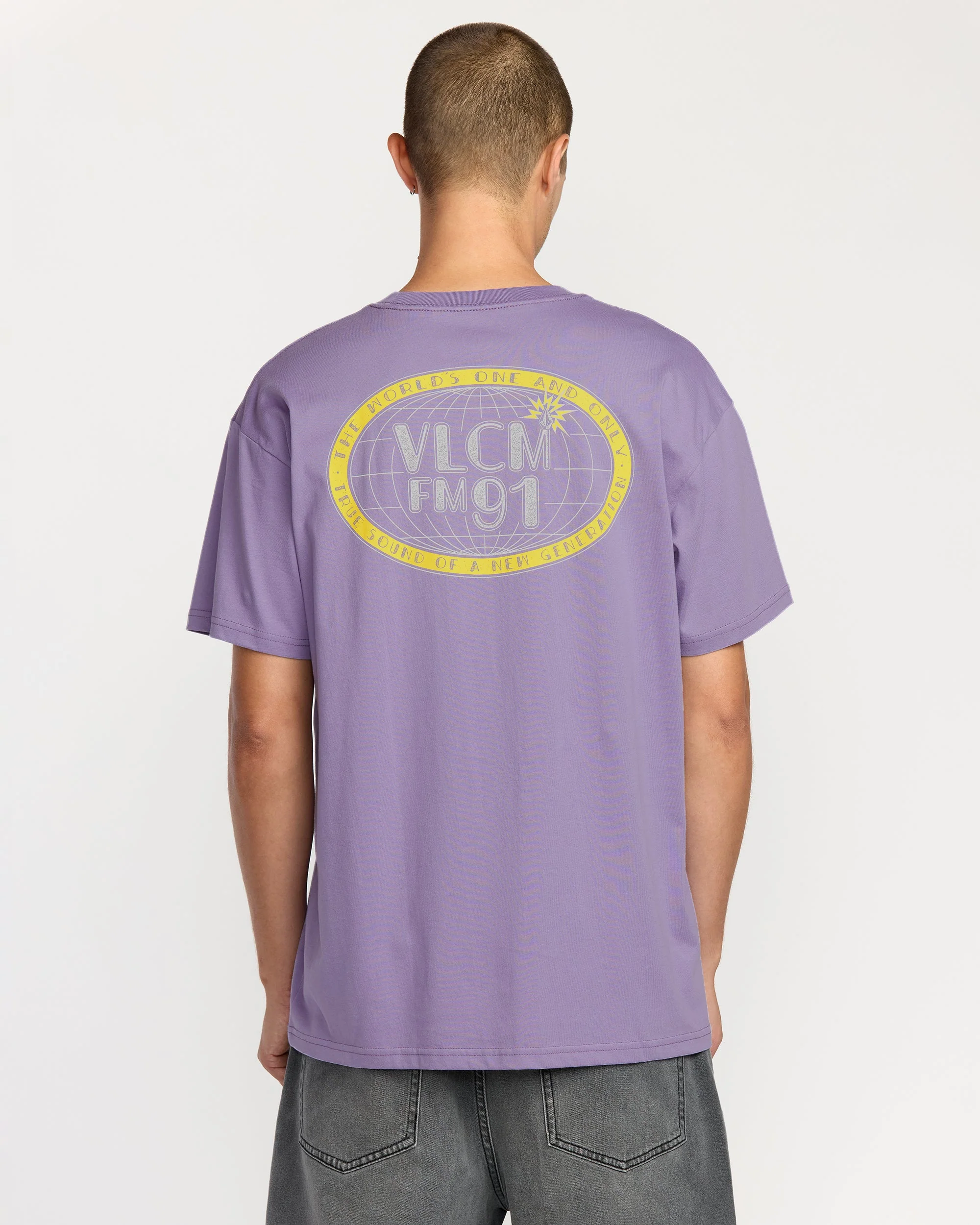 T-Shirt Tune In - Purple Ash - Image 2