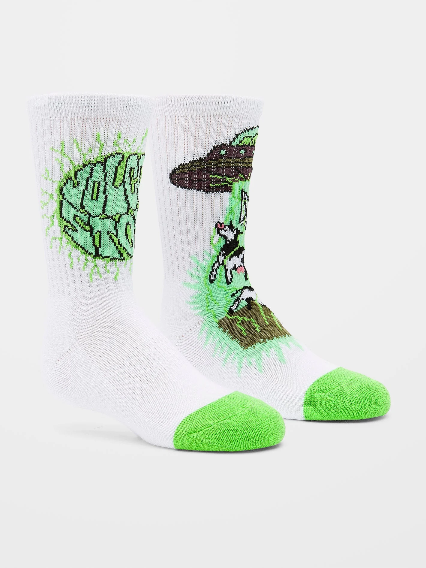 Chaussettes Udder Space - WHITE - (ENFANT)