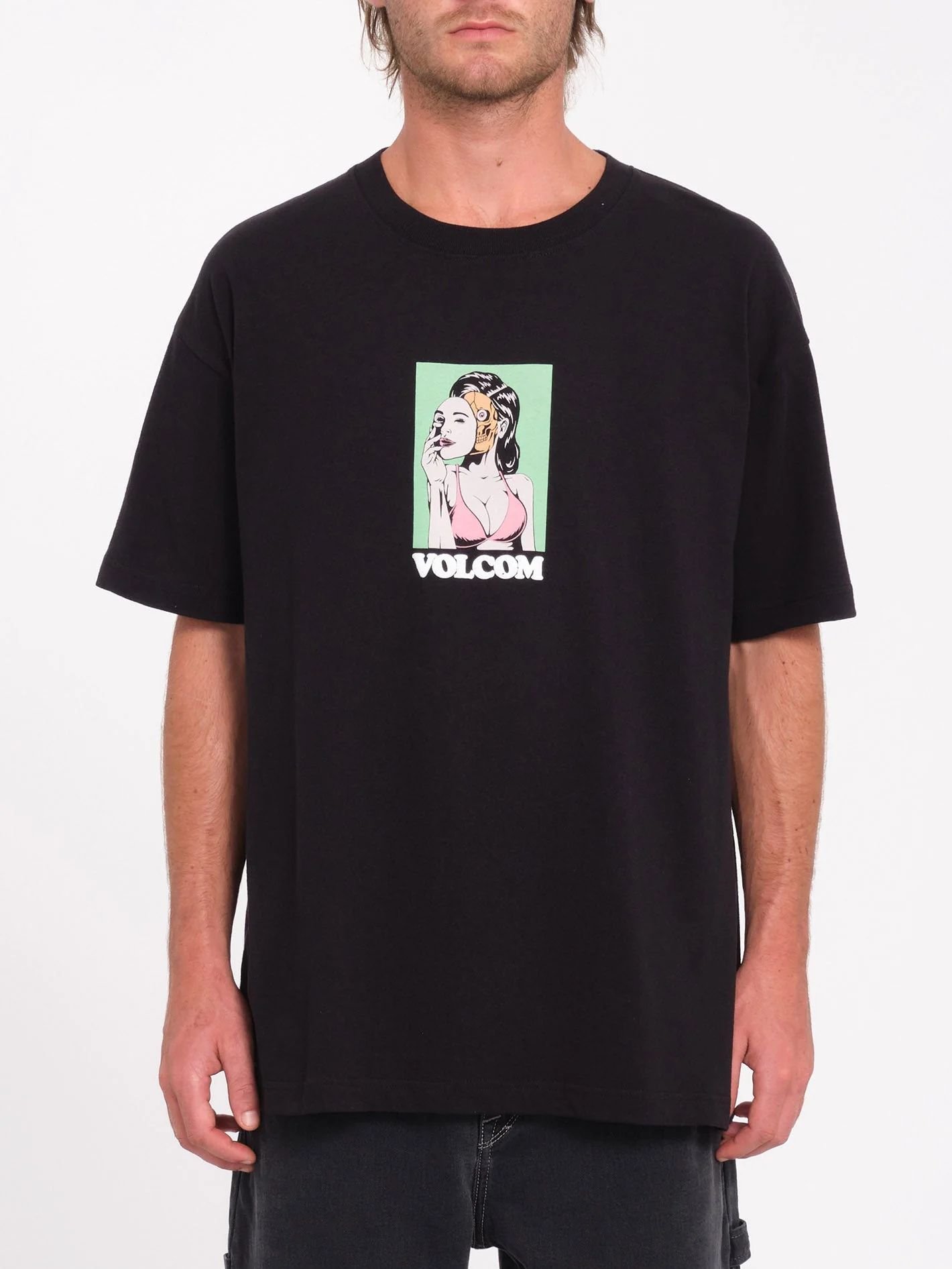 T-shirt Underfaced - BLACK