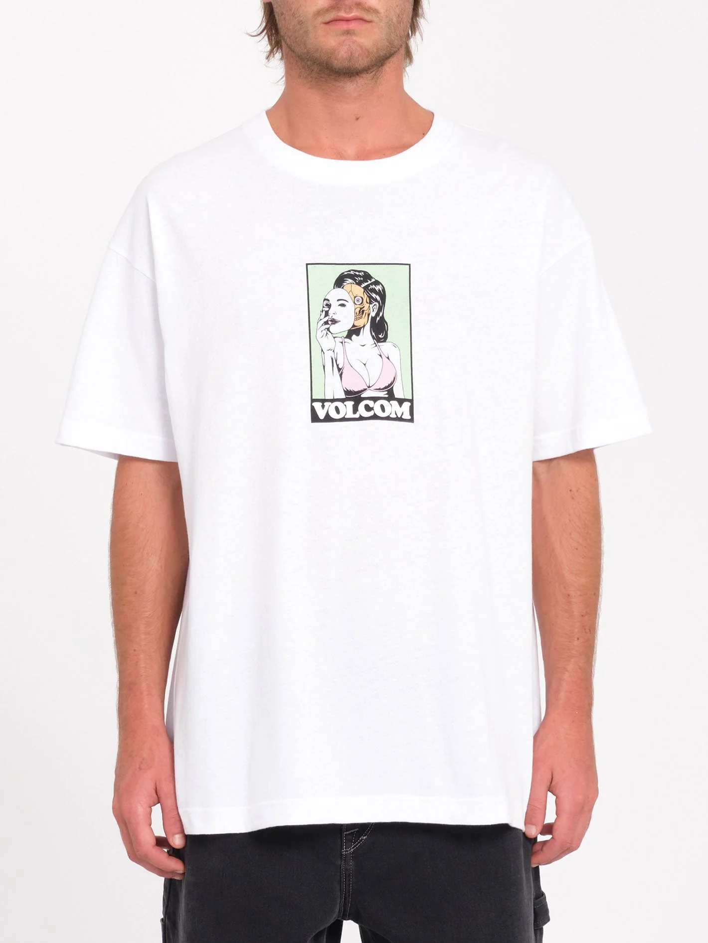 T-shirt Underfaced - WHITE