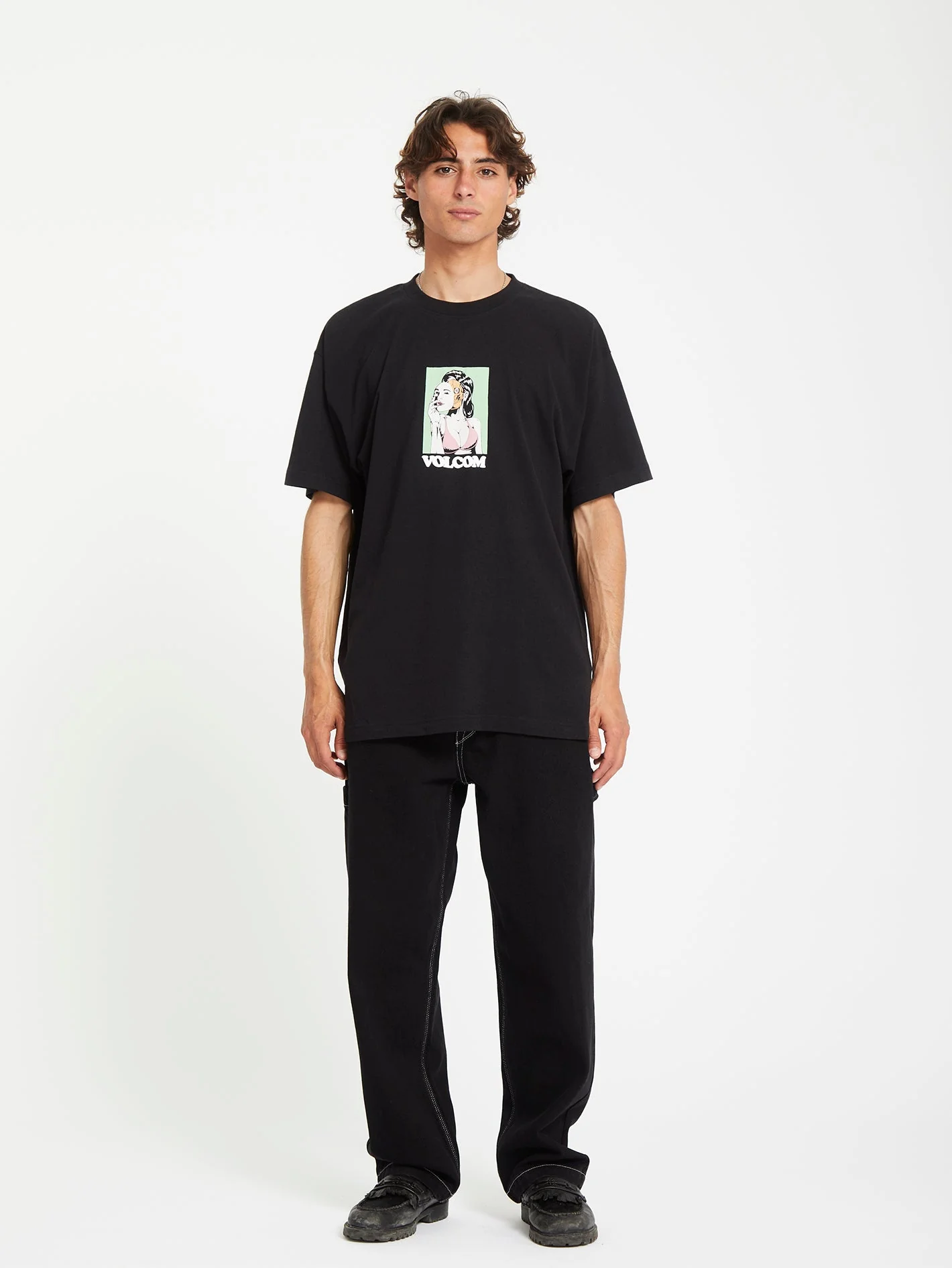 T-shirt Underfaced - BLACK - Image 2