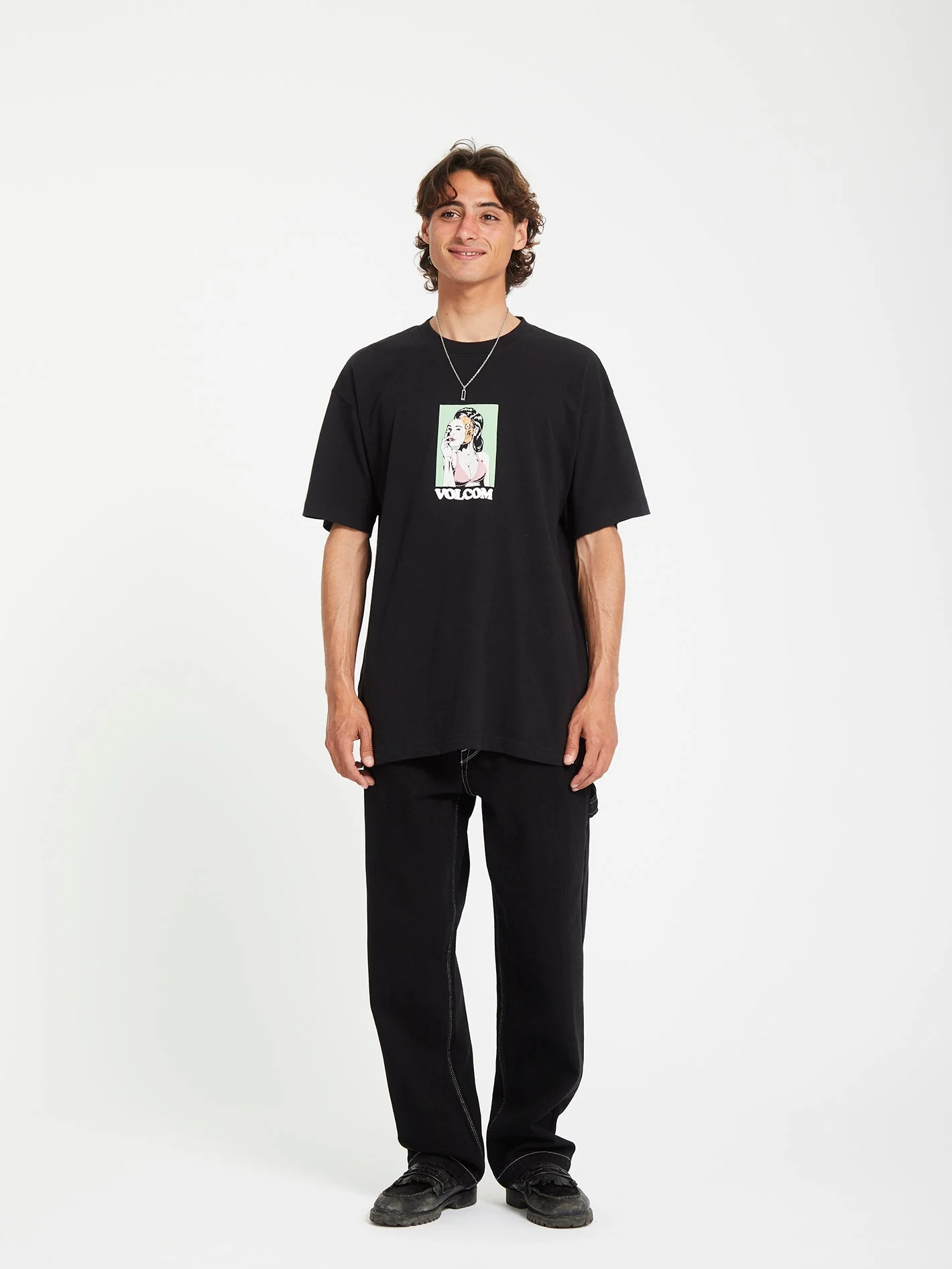 T-shirt Underfaced - BLACK - Image 3