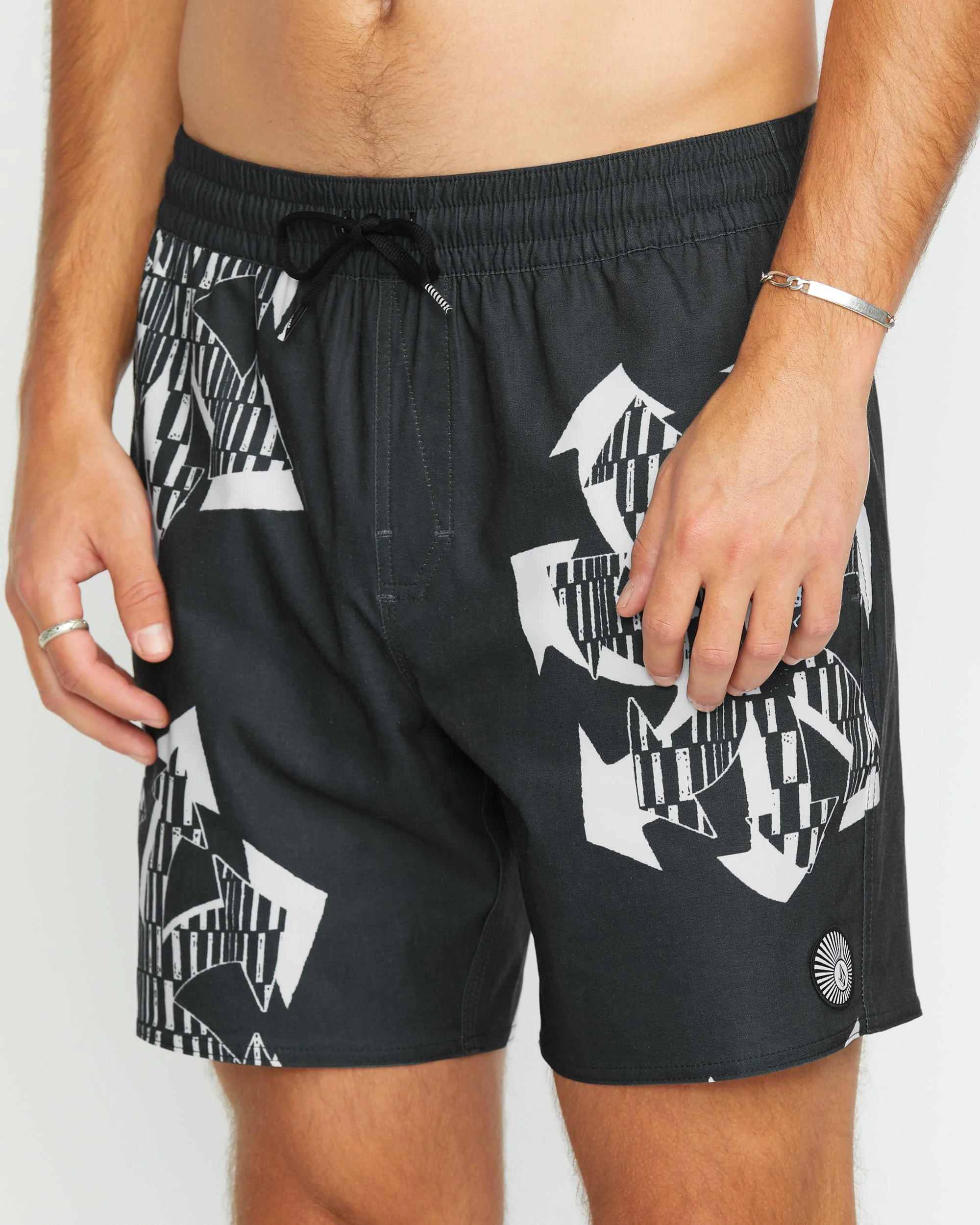 Boardshort Unite Stoney Trunk 17" - BLACK - Image 3