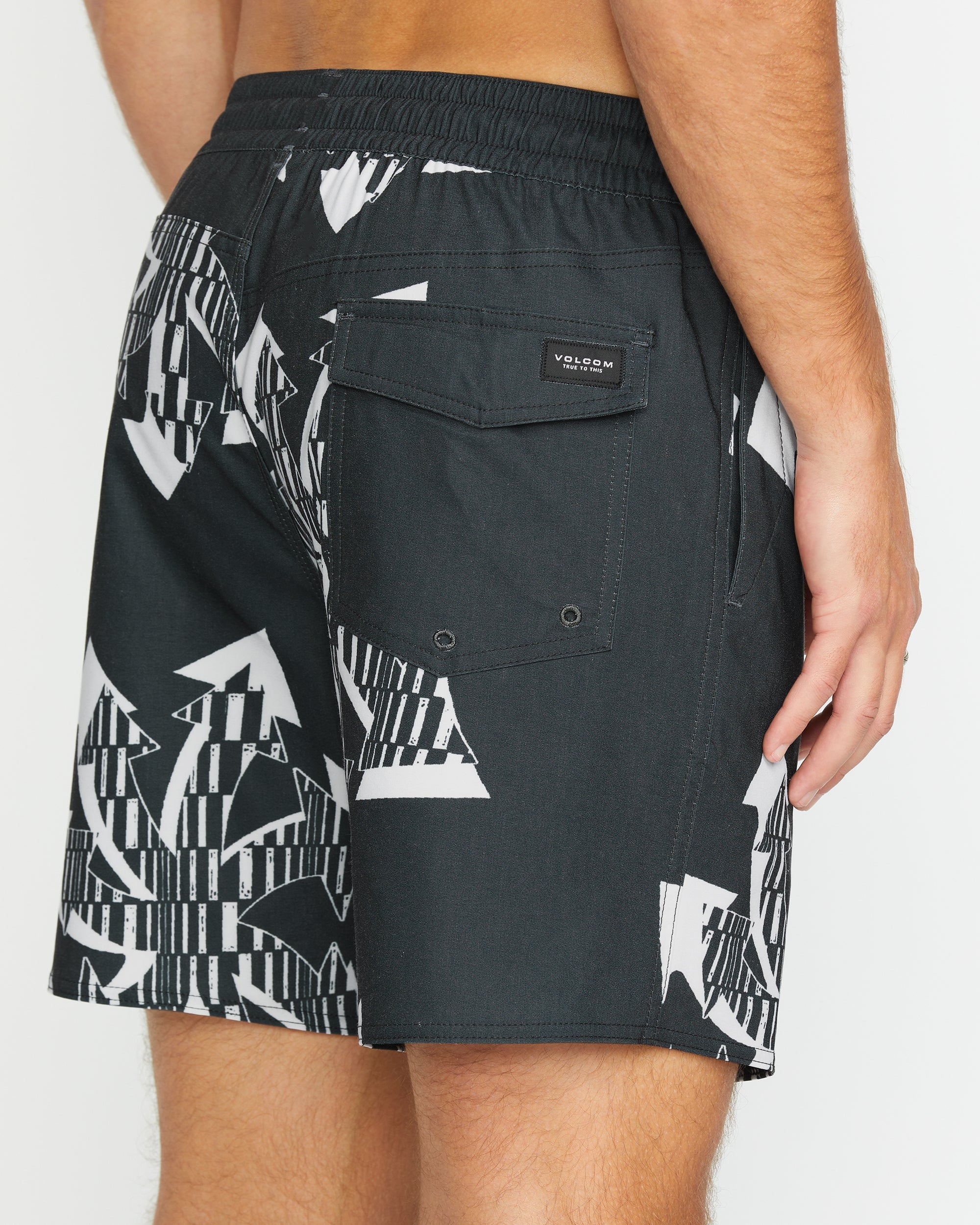 Boardshort Unite Stoney Trunk 17" - BLACK - Image 4