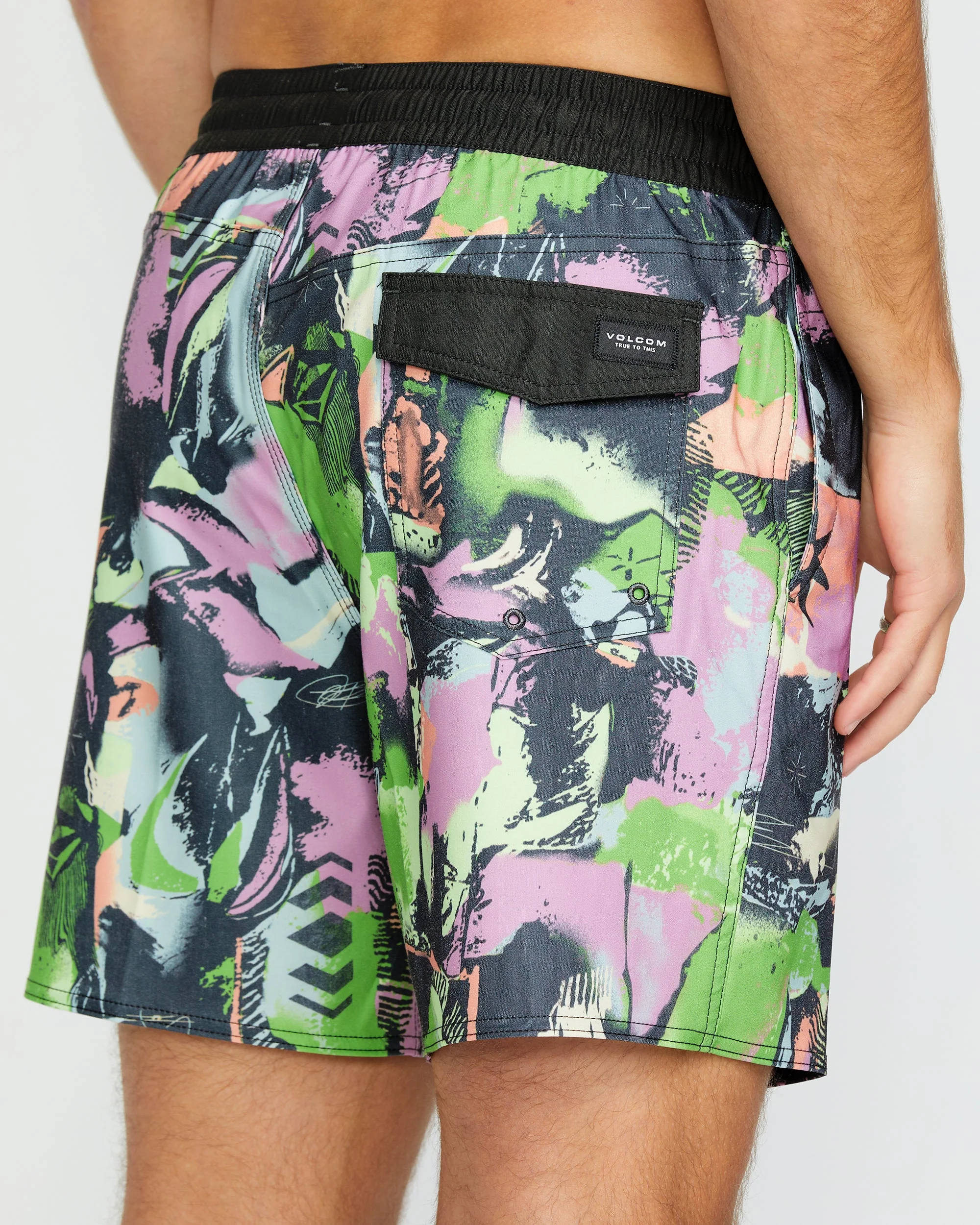 Boardshort Unite Stoney Trunk 17" - STEEL PURPLE - Image 4