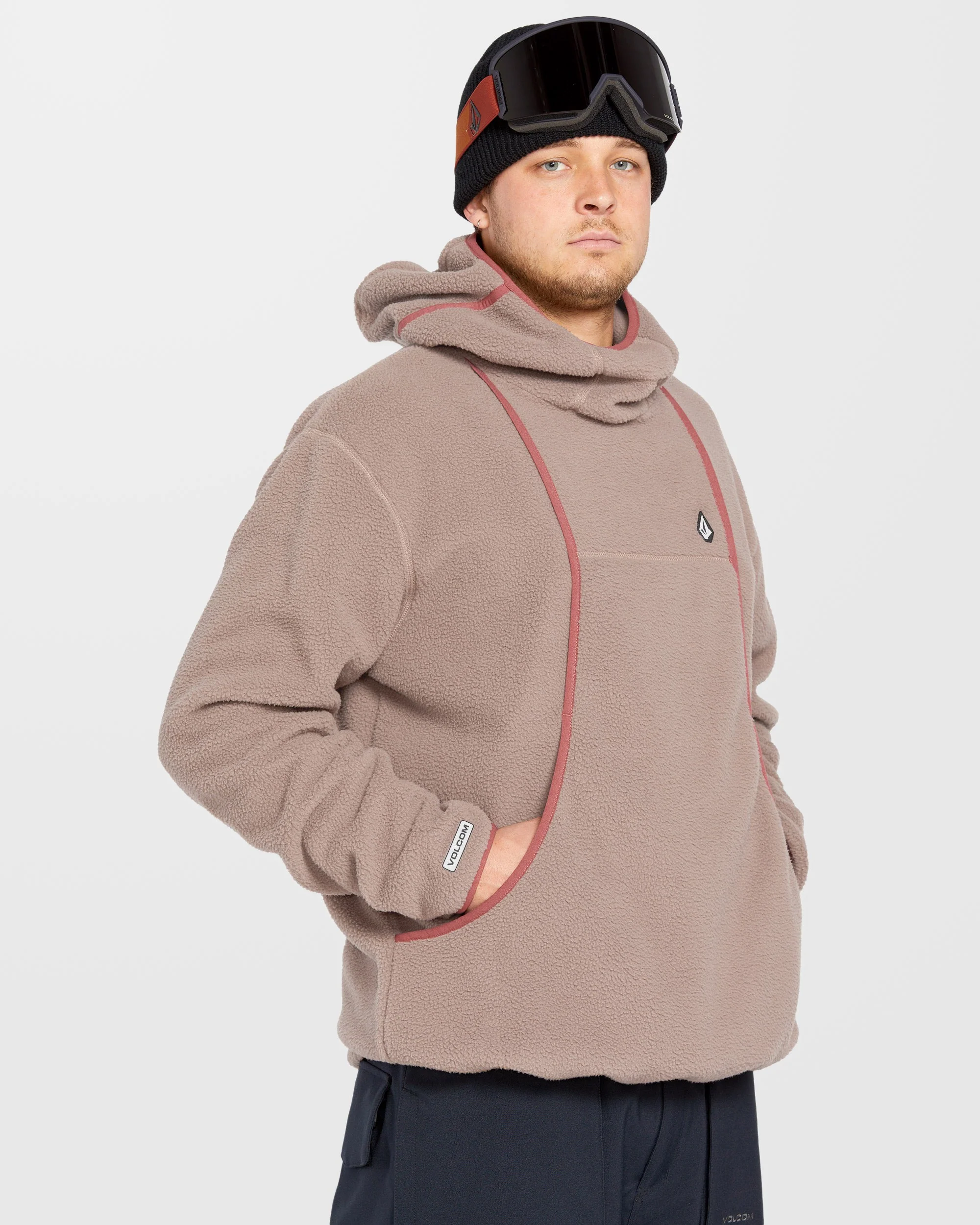 Sweat à capuche Untethered - Chestnut Brown - Image 6